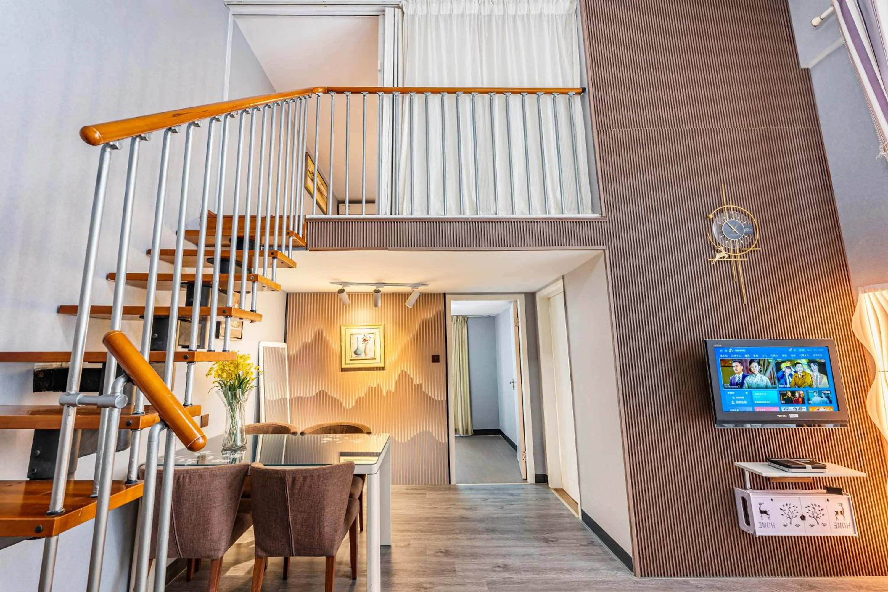 Living room in Meiru Apartment Hotel Guangzhou Bolin Apartment