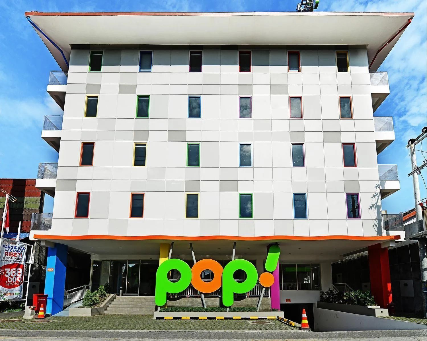 Property building in POP! Hotel Malioboro - Yogyakarta