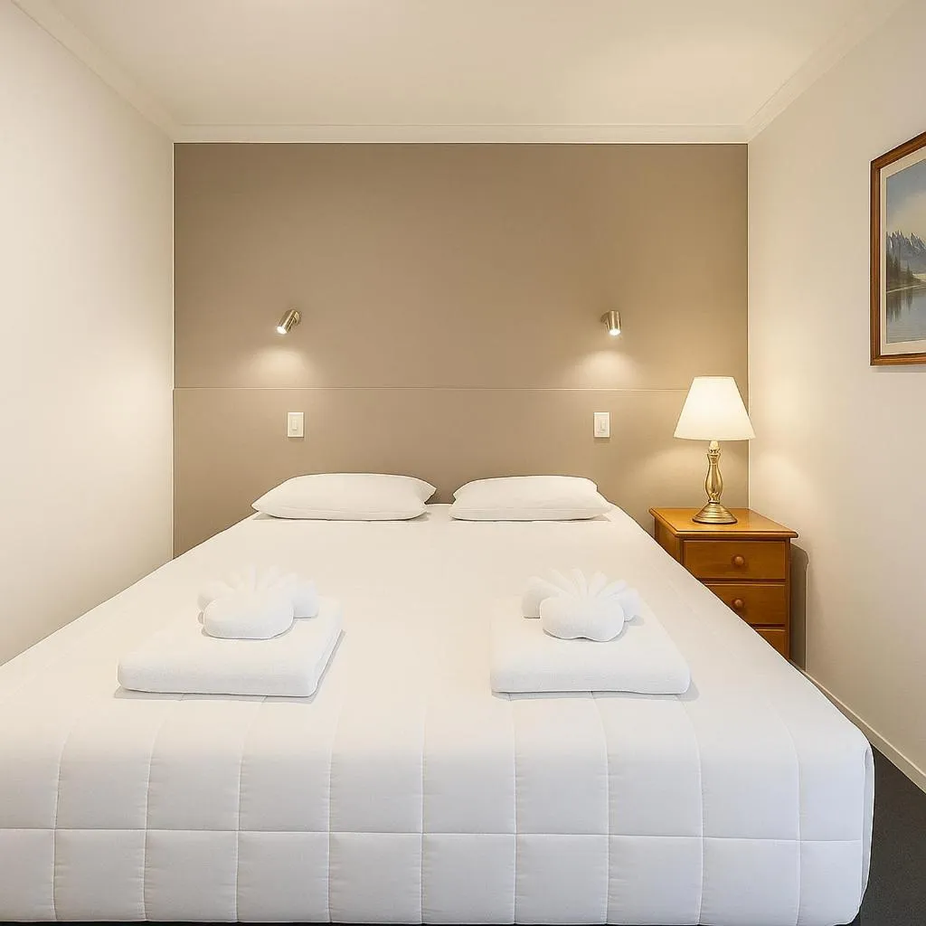 Bedroom, Bed in Pukekohe Motel