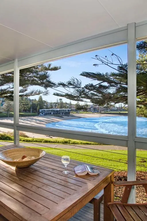 Decorative detail in Surf Beach Holiday Park