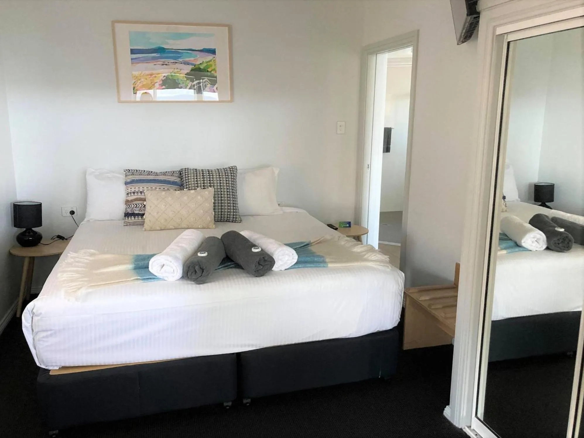 Bed in Surf Beach Holiday Park