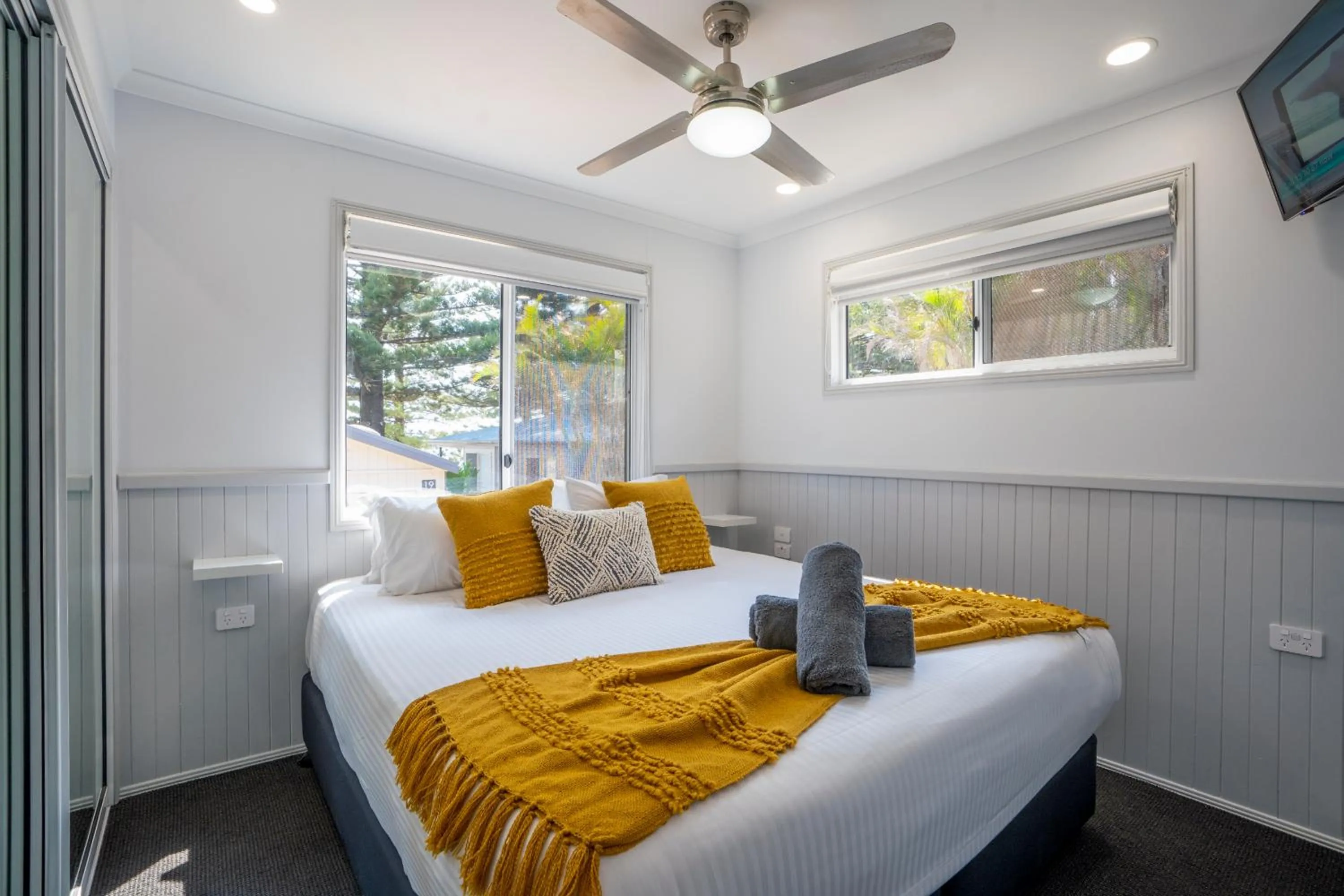 Bed in Surf Beach Holiday Park