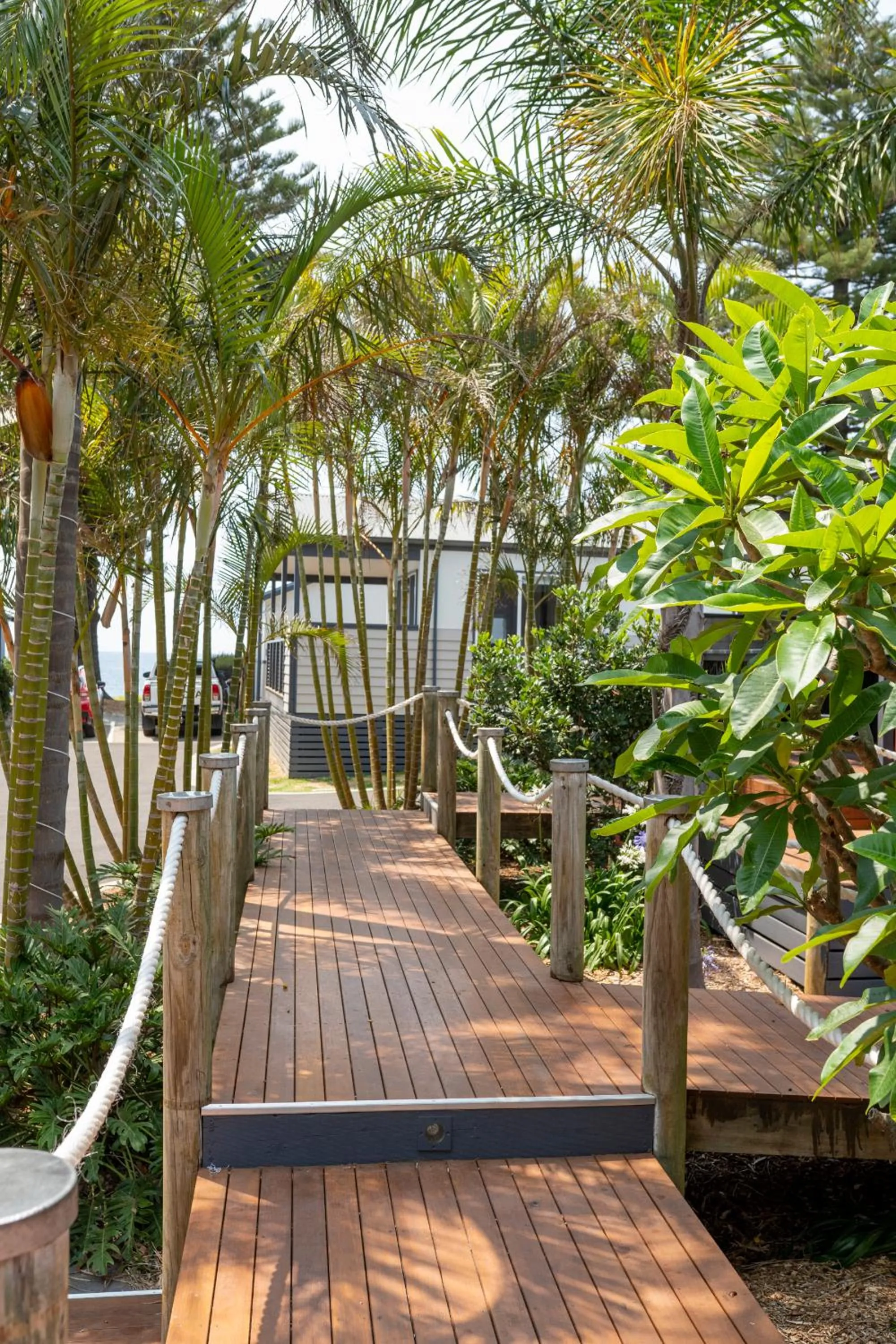 Balcony/Terrace in Surf Beach Holiday Park