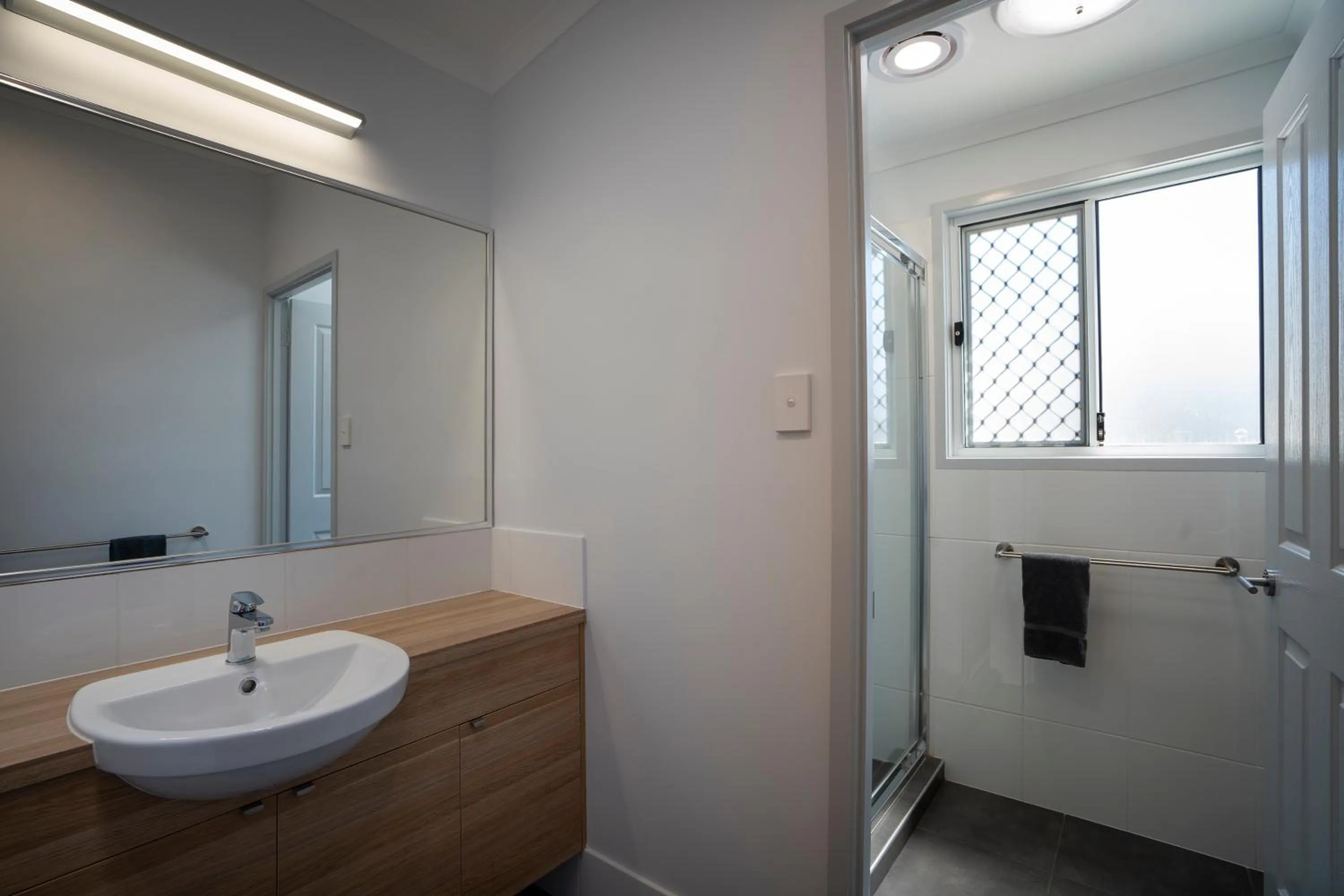 Shower in Surf Beach Holiday Park