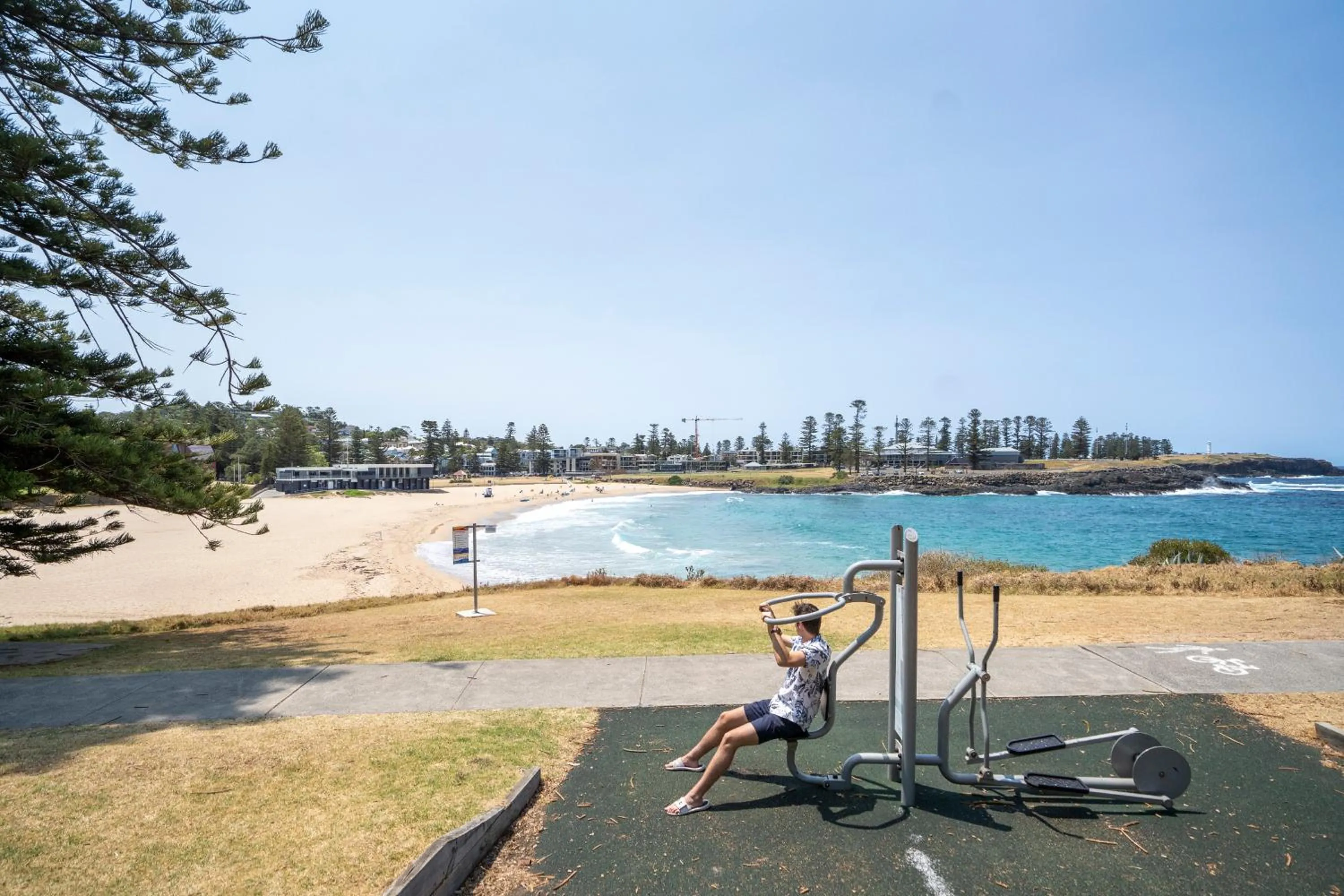 Property building in Surf Beach Holiday Park