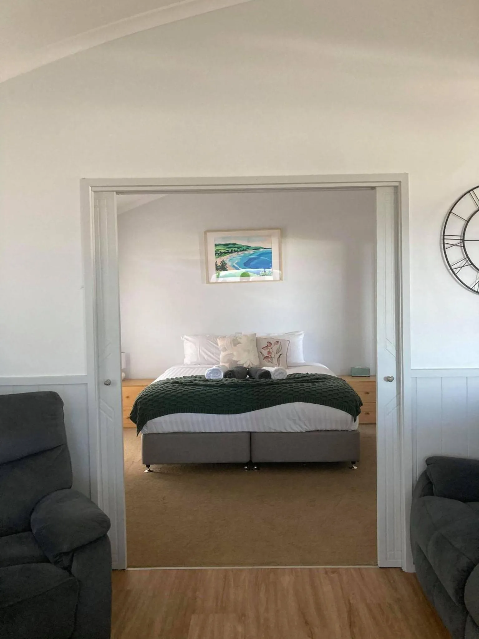 TV and multimedia, Bed in Surf Beach Holiday Park