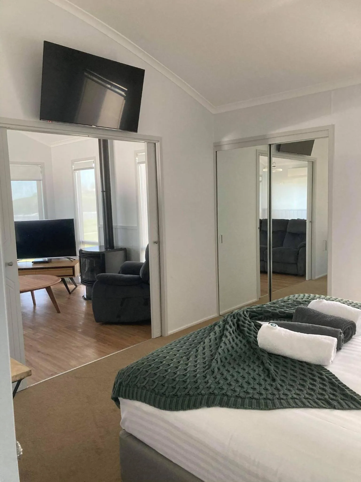 Bed in Surf Beach Holiday Park