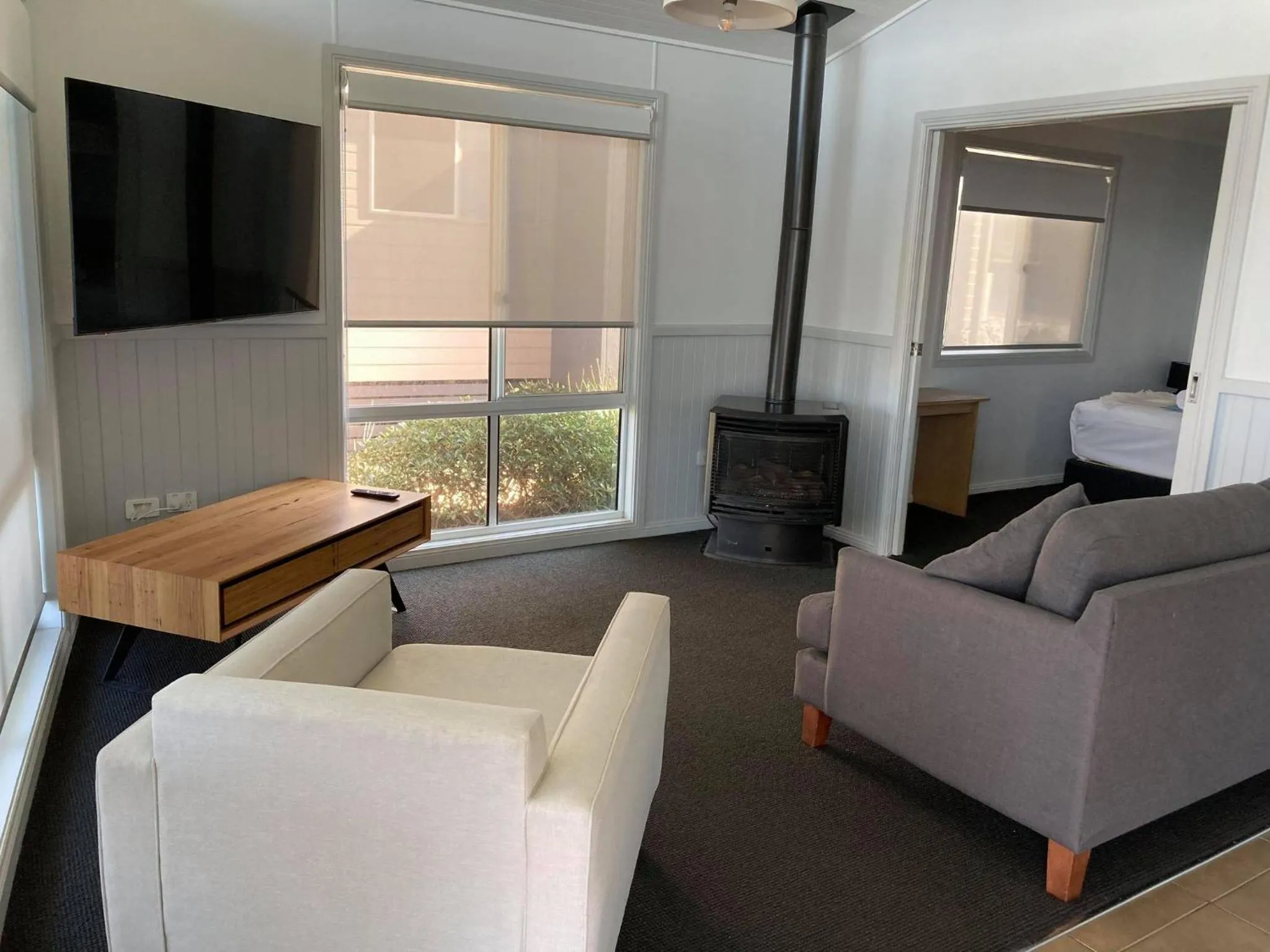 TV and multimedia, Bed in Surf Beach Holiday Park