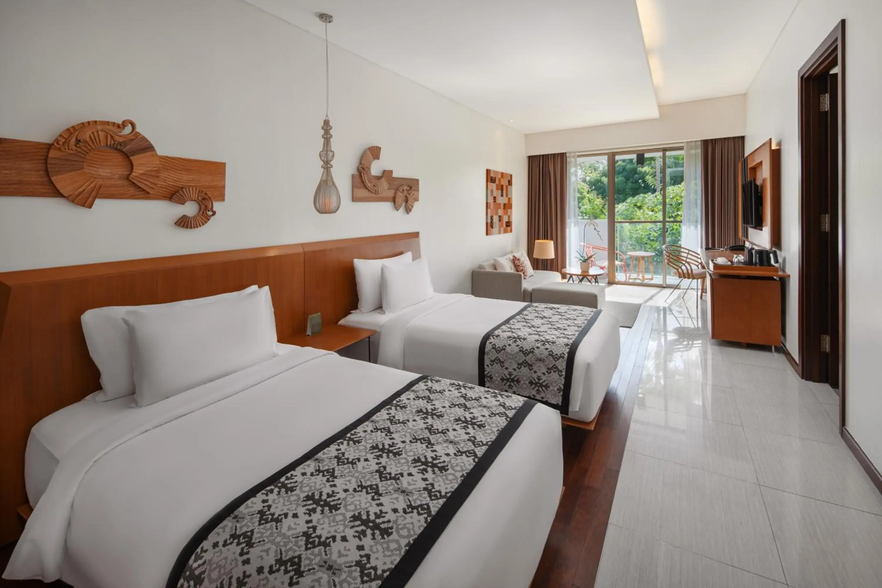 Deluxe Double or Twin Room with Club Benefit in MERUSAKA Nusa Dua Deluxe Double or Twin Room with Club Benefit in MERUSAKA Nusa Dua