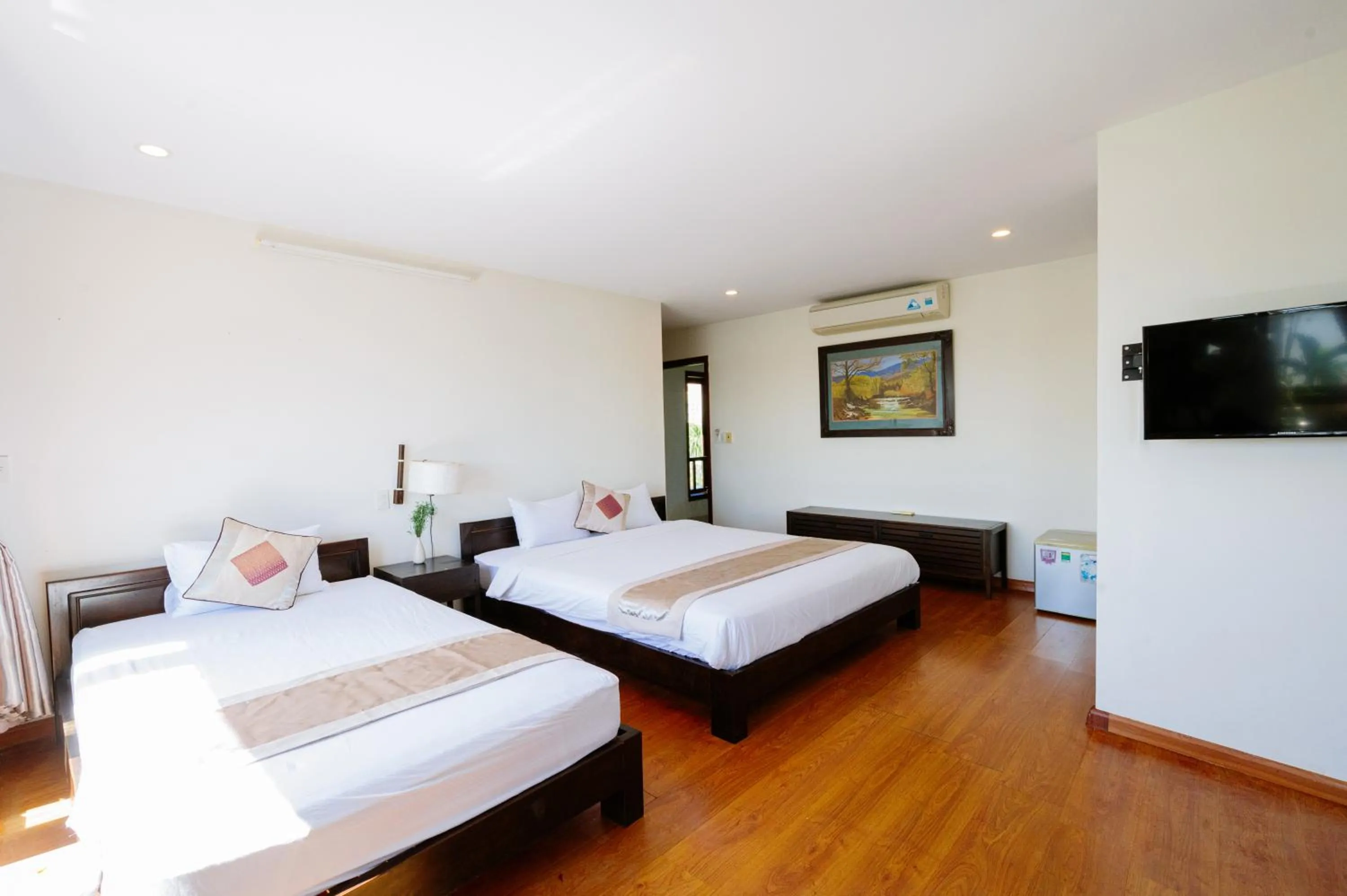 Bed in B'Lan Riverside Villa