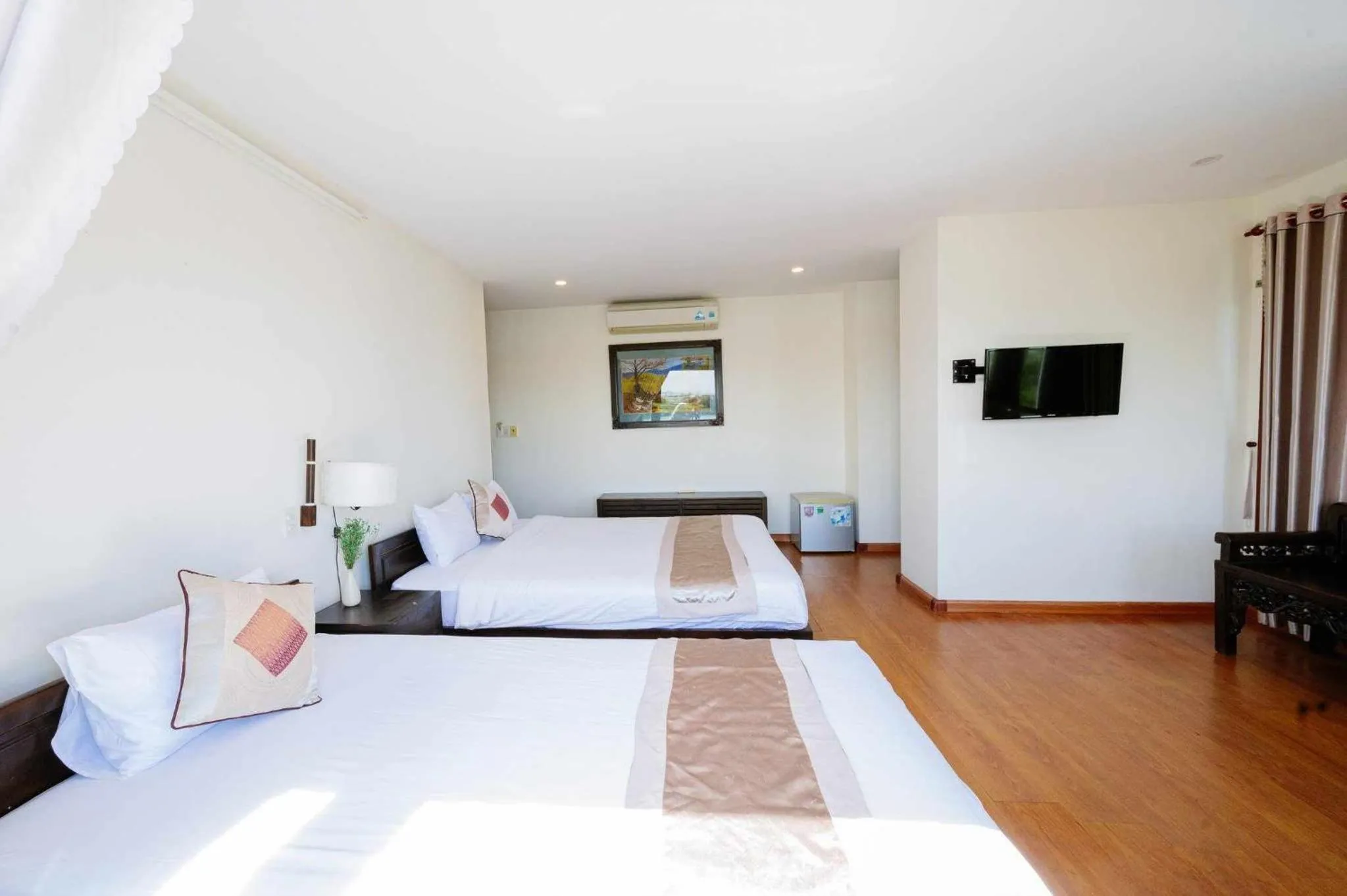 Bed in B'Lan Riverside Villa