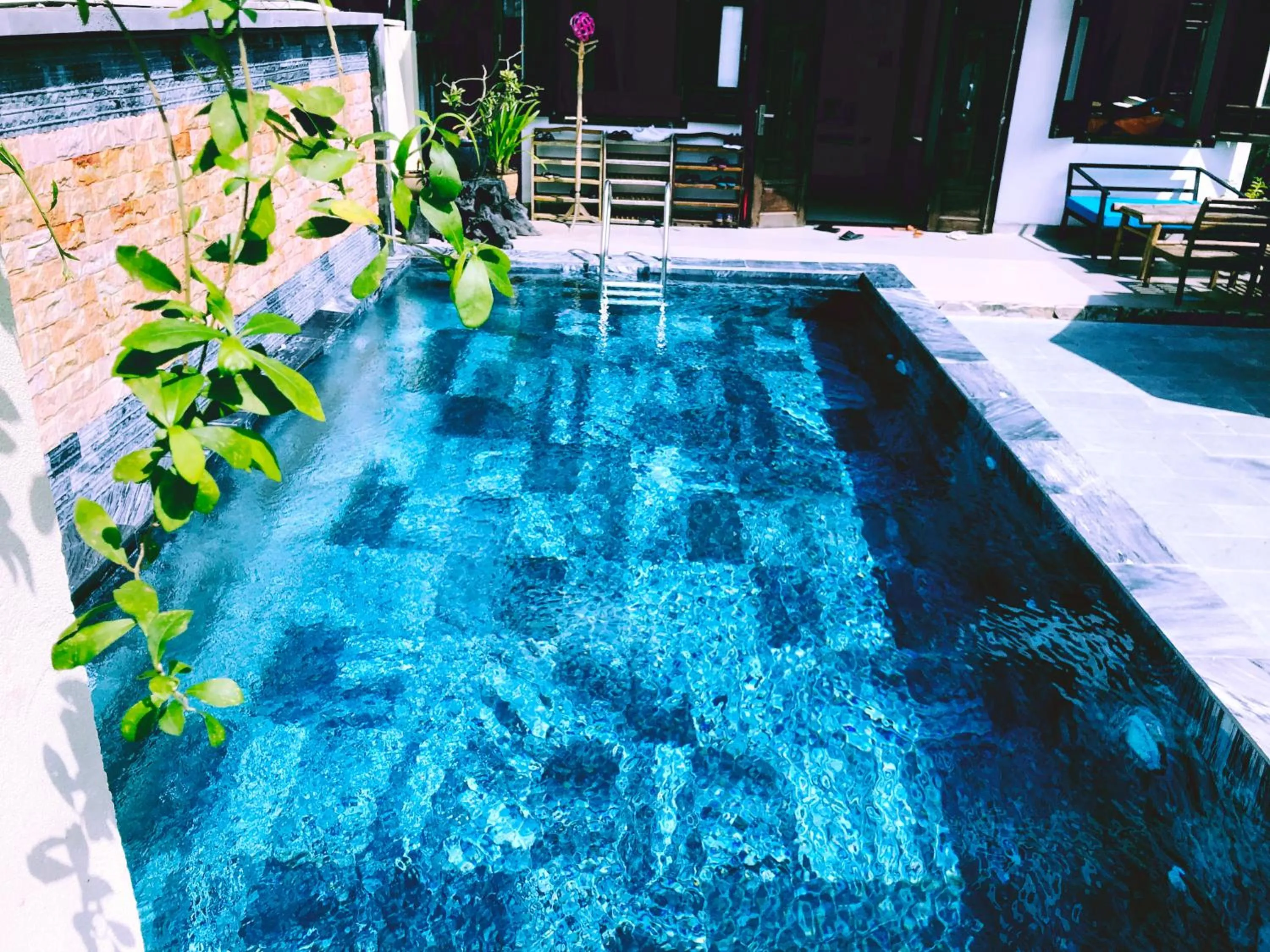 Swimming pool in B'Lan Riverside Villa