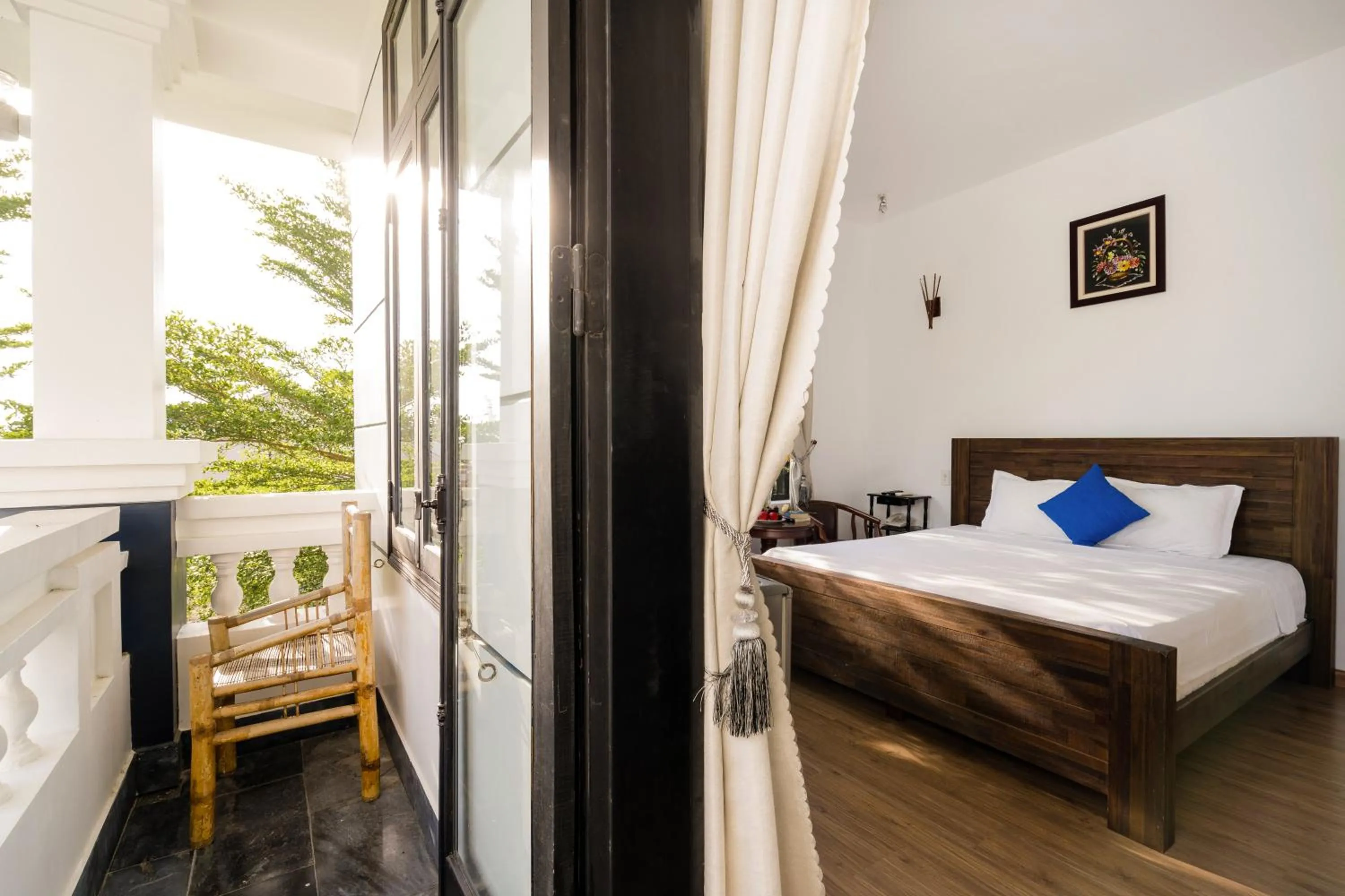 Balcony/Terrace in Blue An Bang Villa