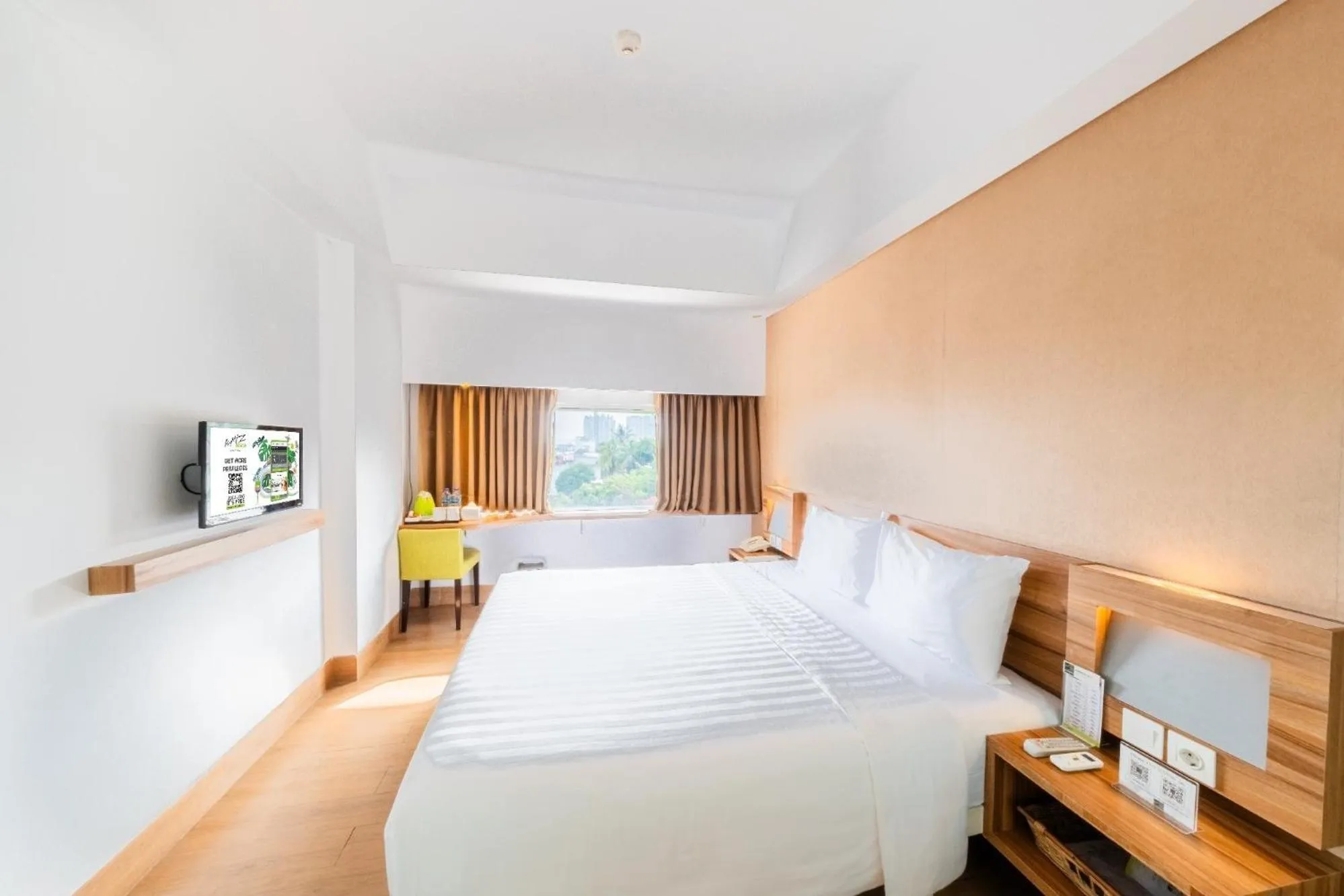 Bed in Whiz Prime Hotel Balikpapan