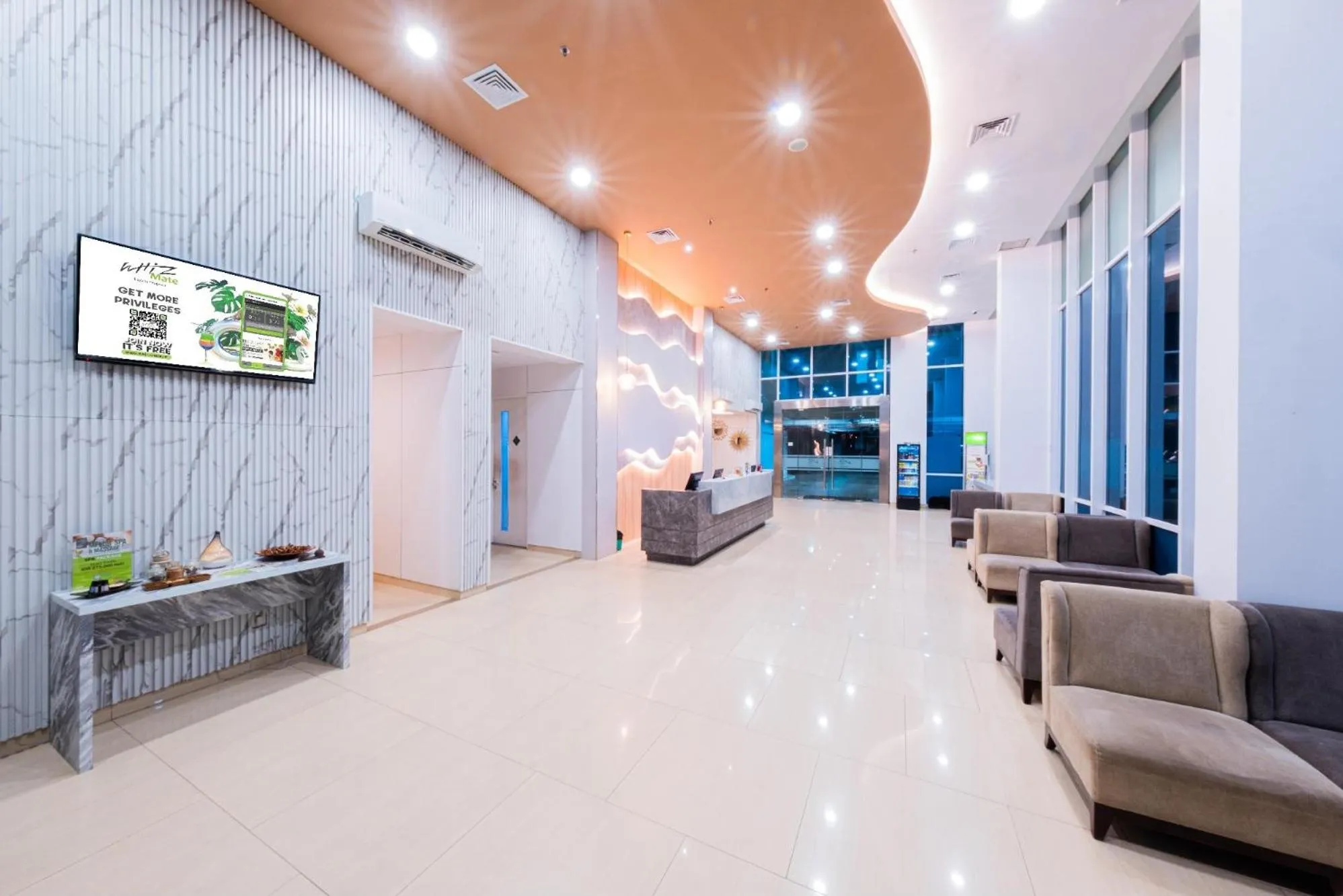 Living room in Whiz Prime Hotel Balikpapan