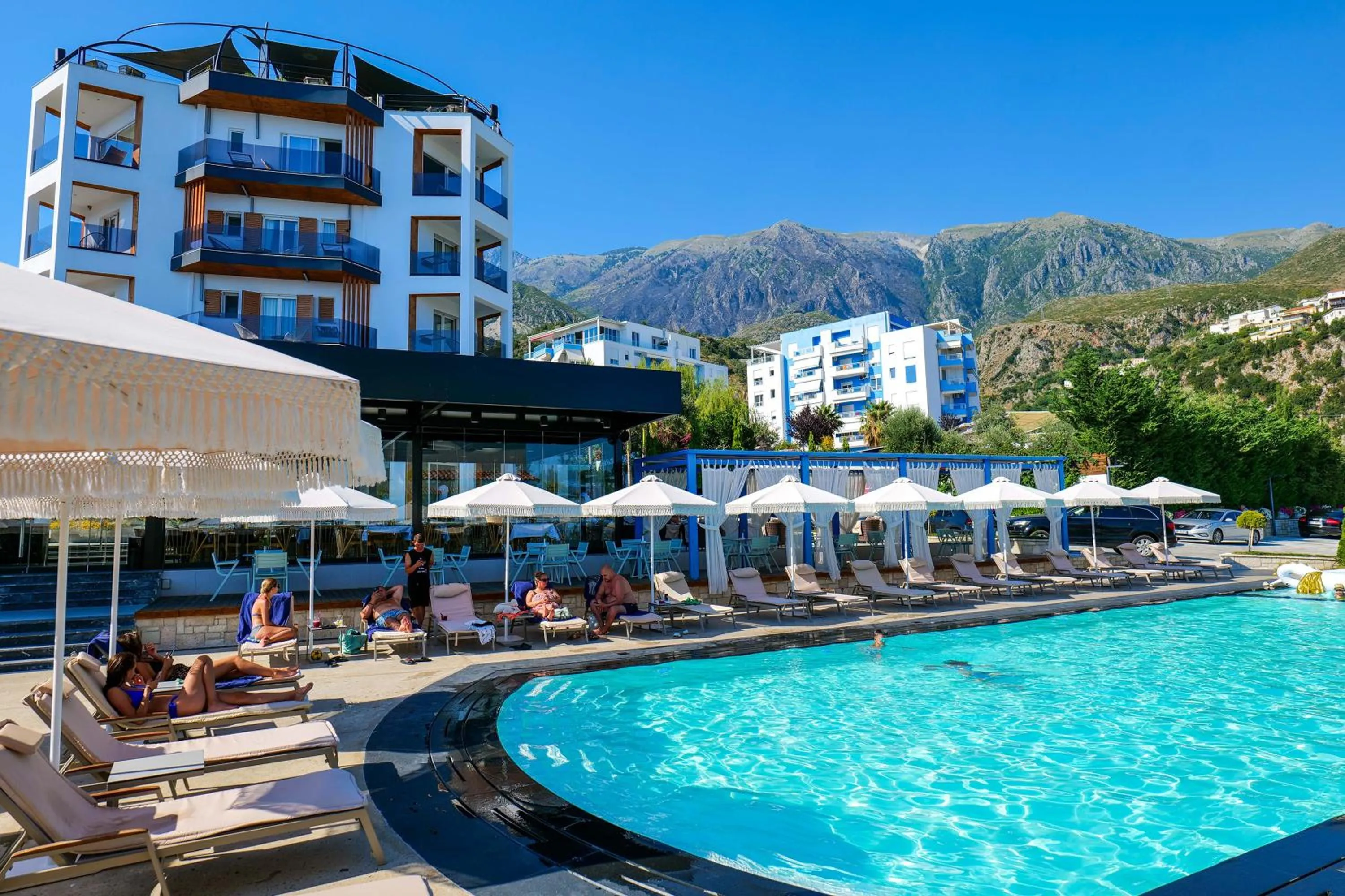 Swimming pool in HH Boutique Hotel