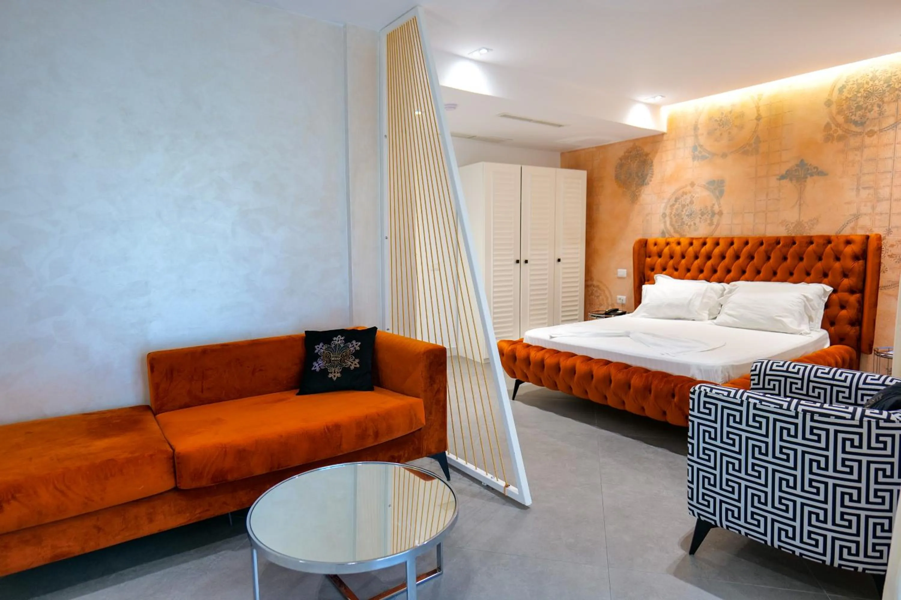 Bed in HH Boutique Hotel