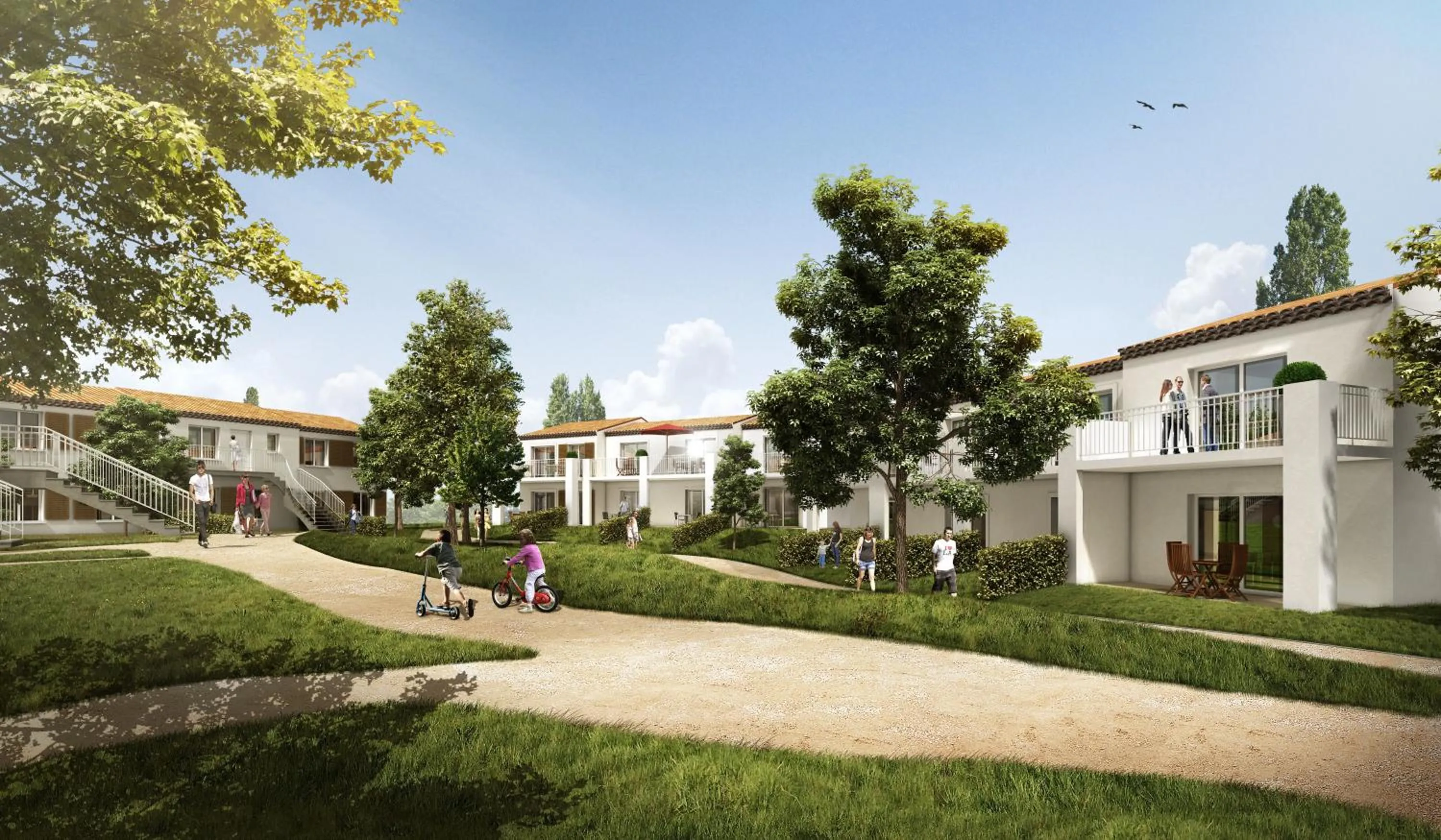 Facade/entrance in SOWELL RESIDENCES Les Perles du Golfe de Saint-Tropez