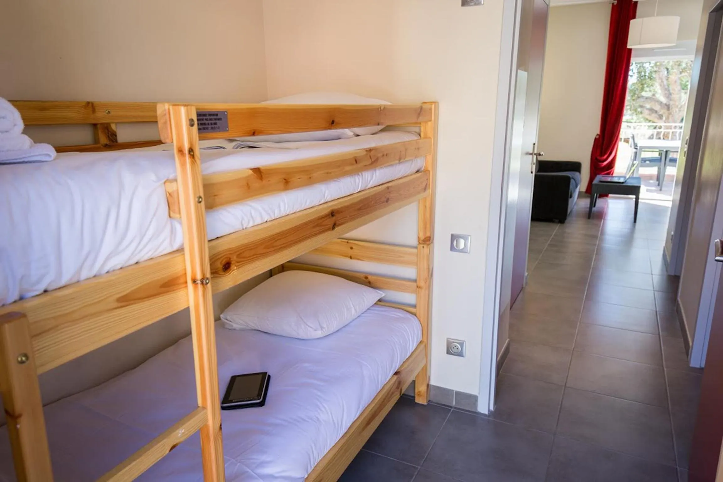 bunk bed, Bed in SOWELL RESIDENCES Les Perles du Golfe de Saint-Tropez