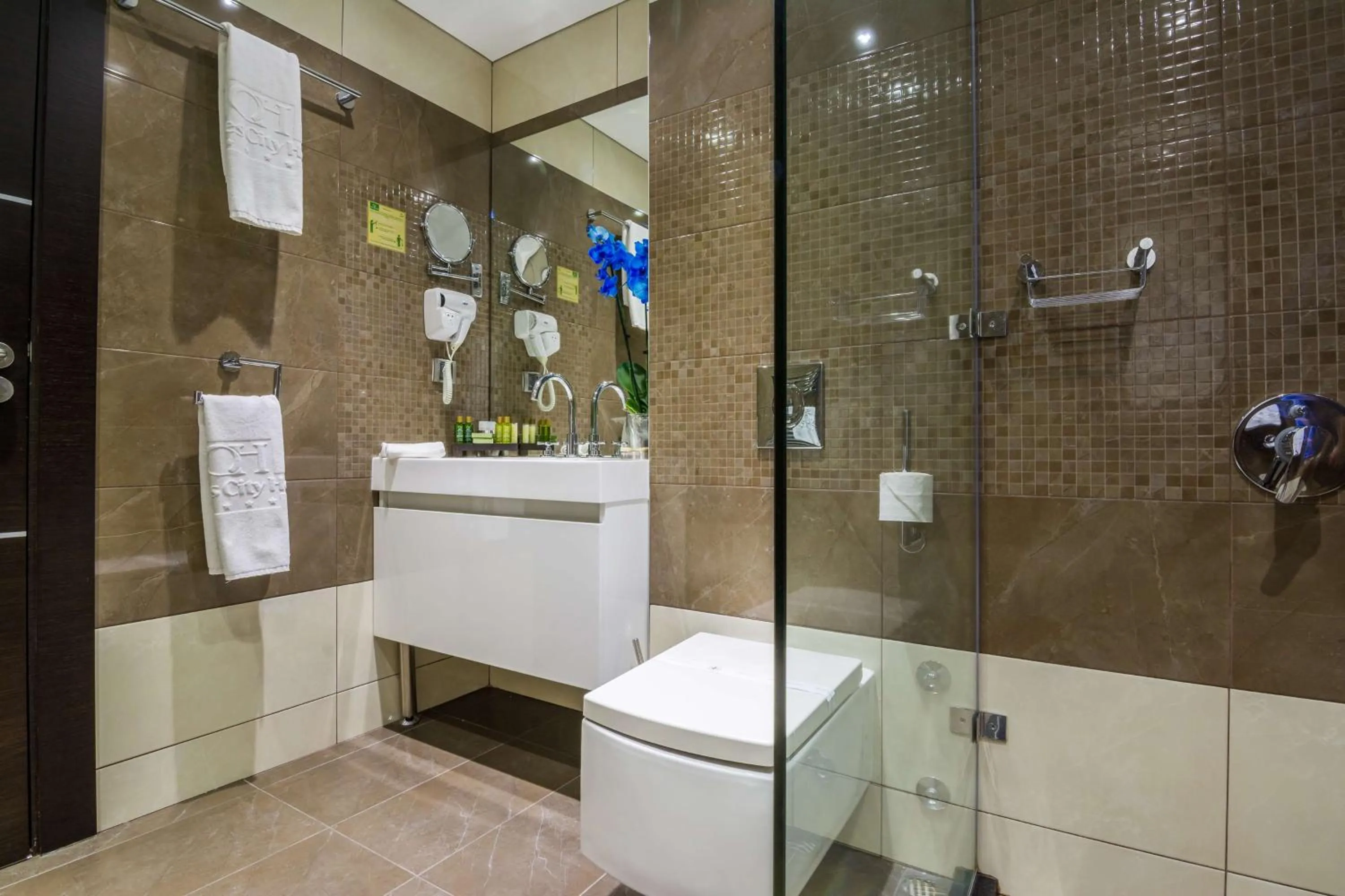 Shower in Best Western Plus Olives City Hotel - Free Pool & Parking