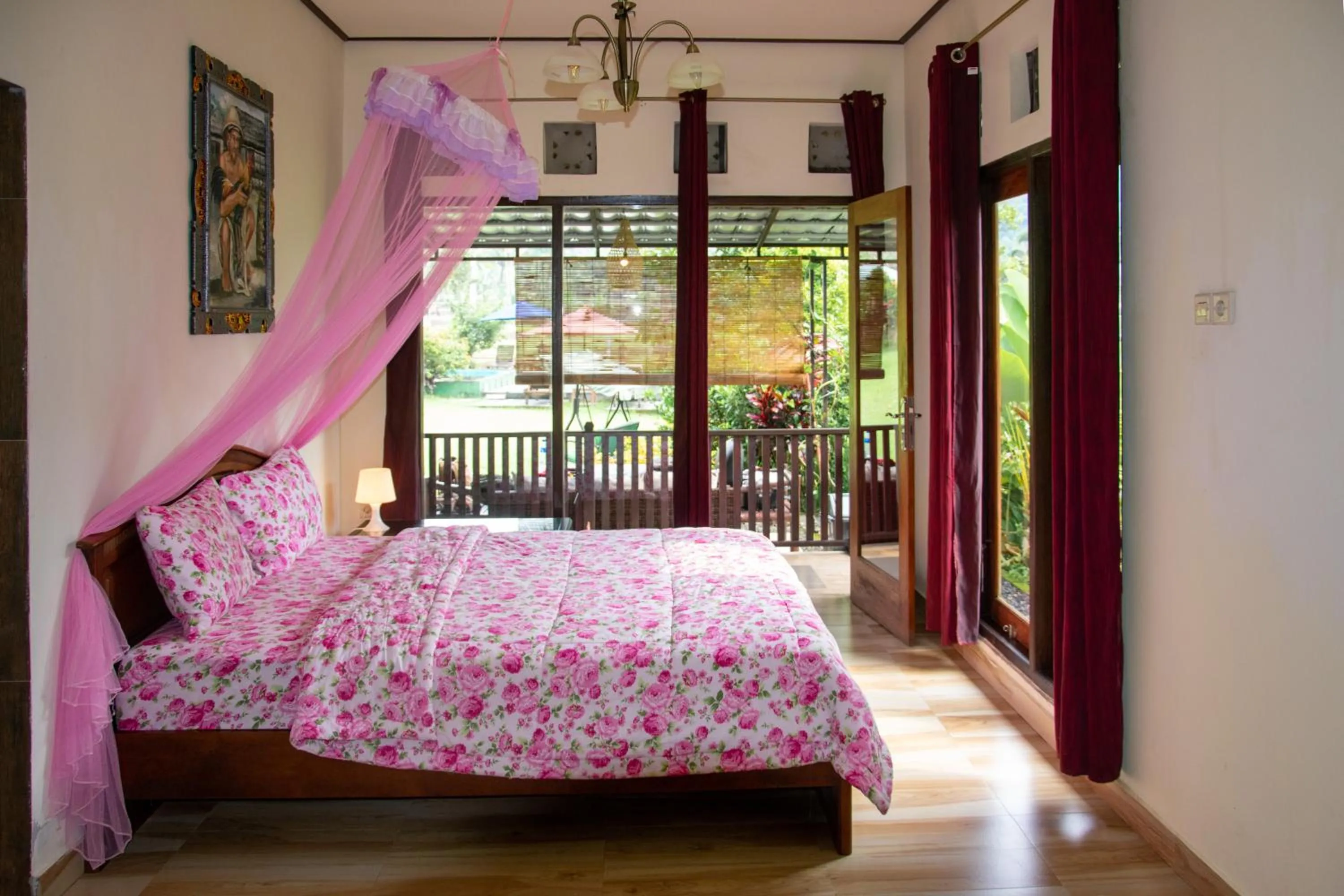 Bedroom, Bed in Amartya Puri Green Cottages