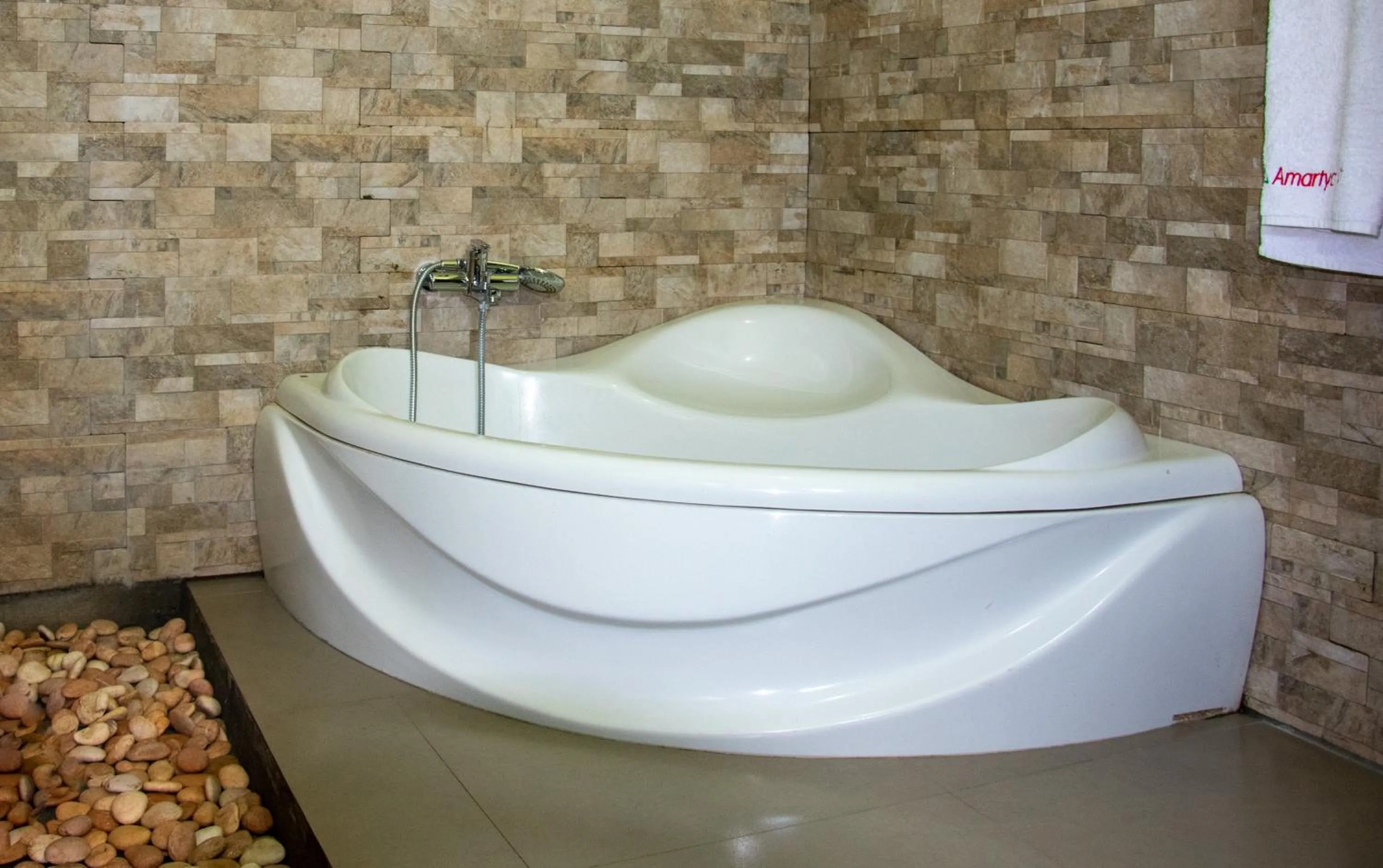 Bath in Amartya Puri Green Cottages