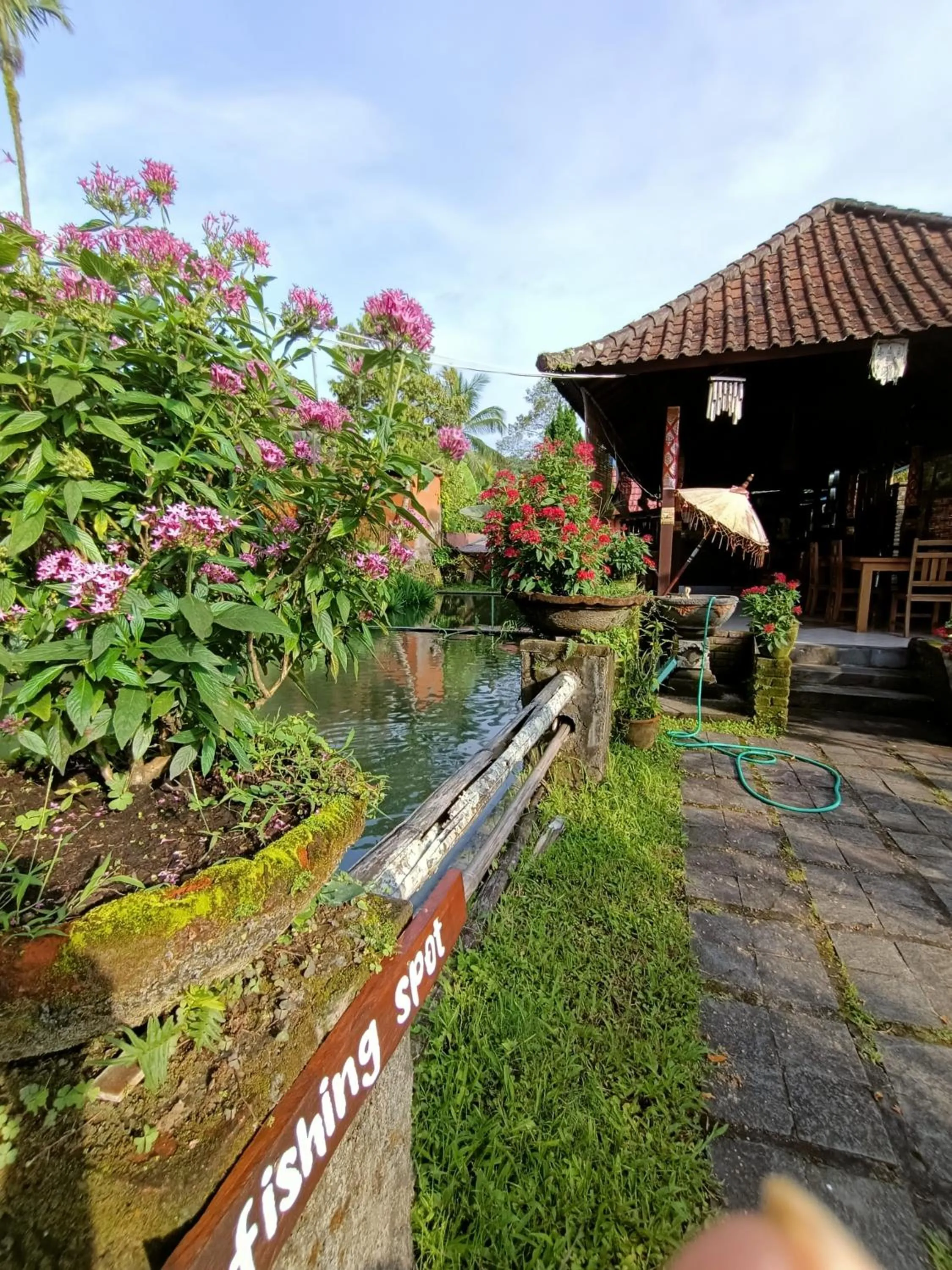 Garden view in Amartya Puri Green Cottages