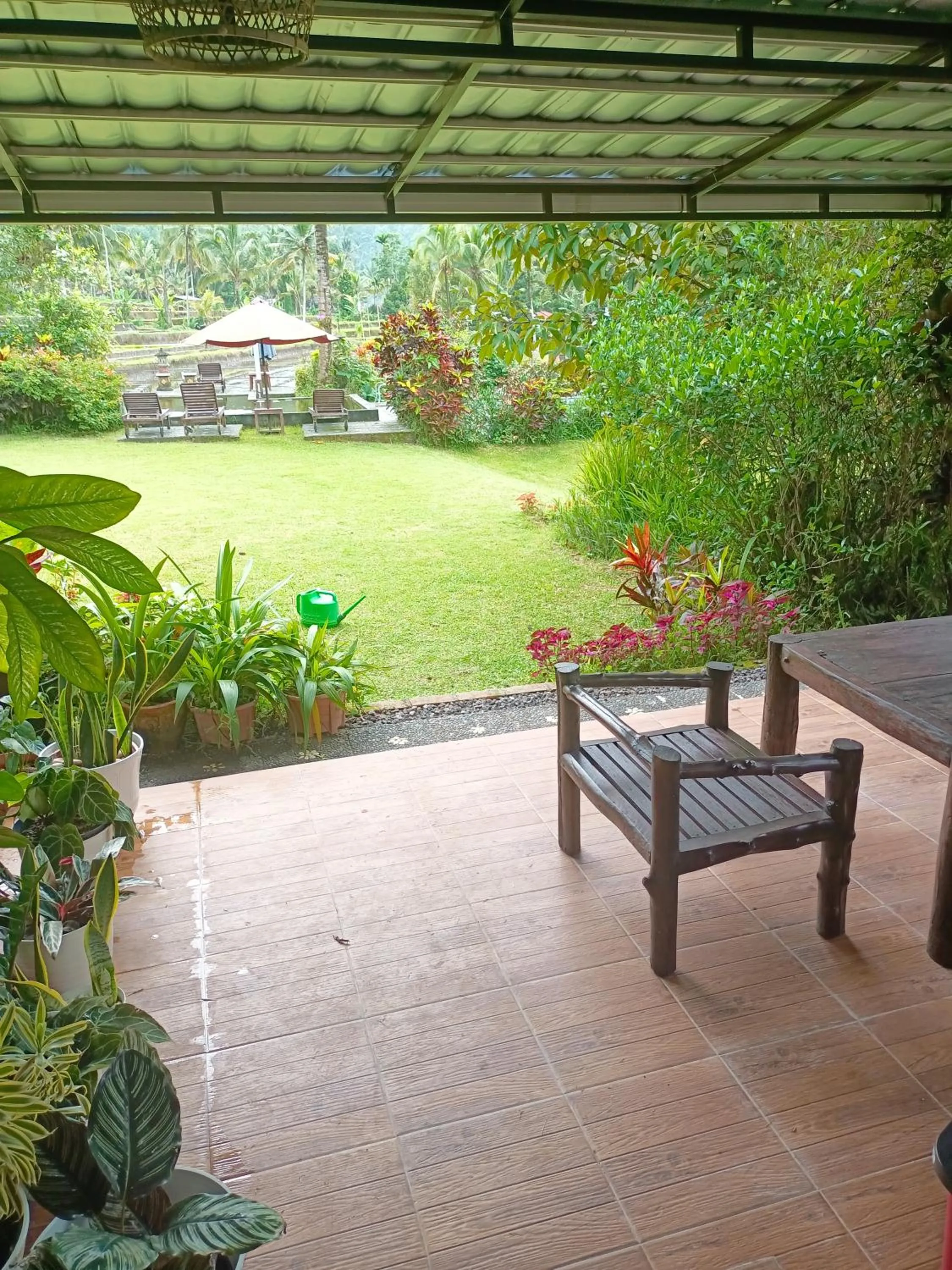 Patio in Amartya Puri Green Cottages
