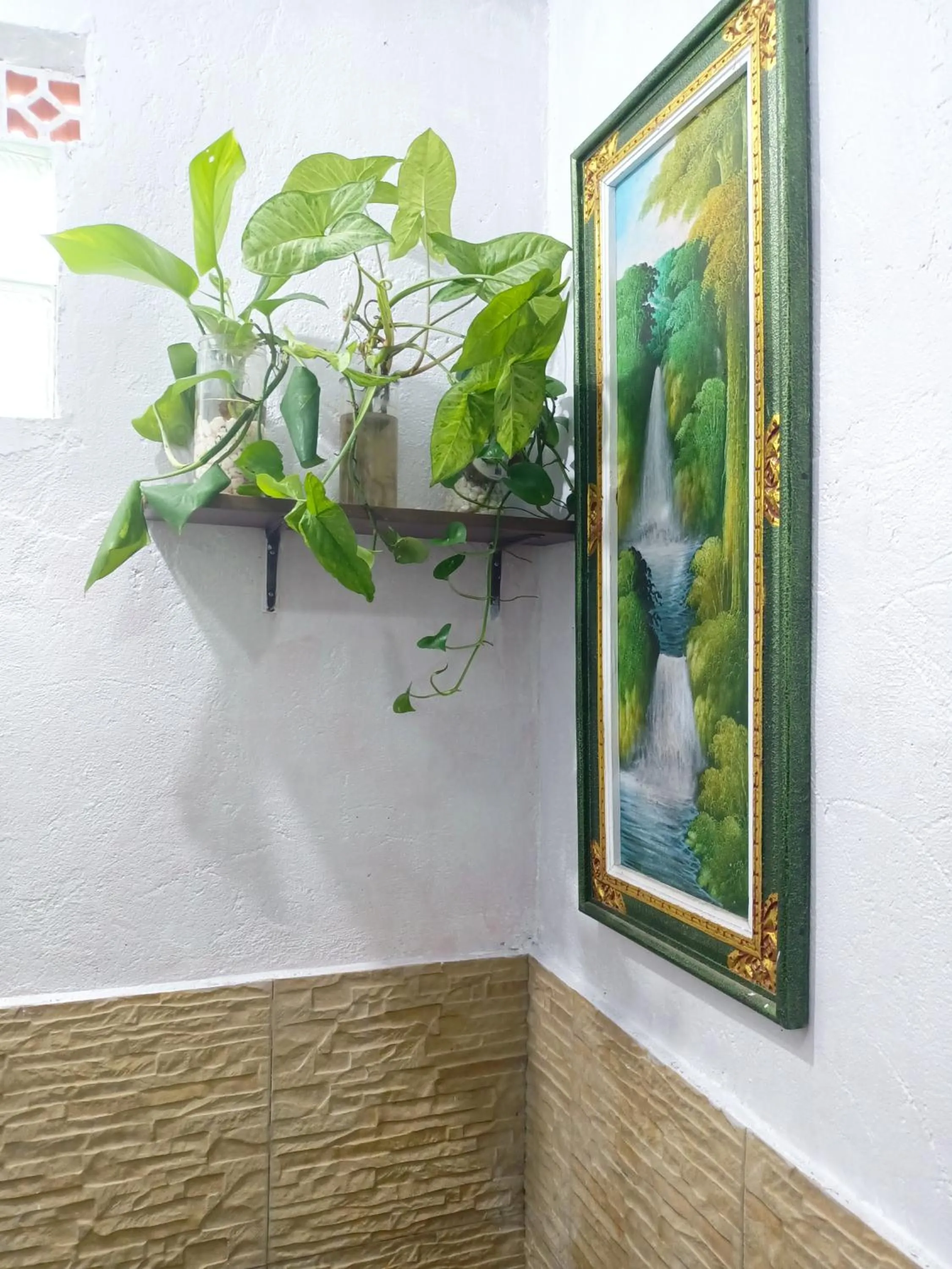 Shower in Amartya Puri Green Cottages