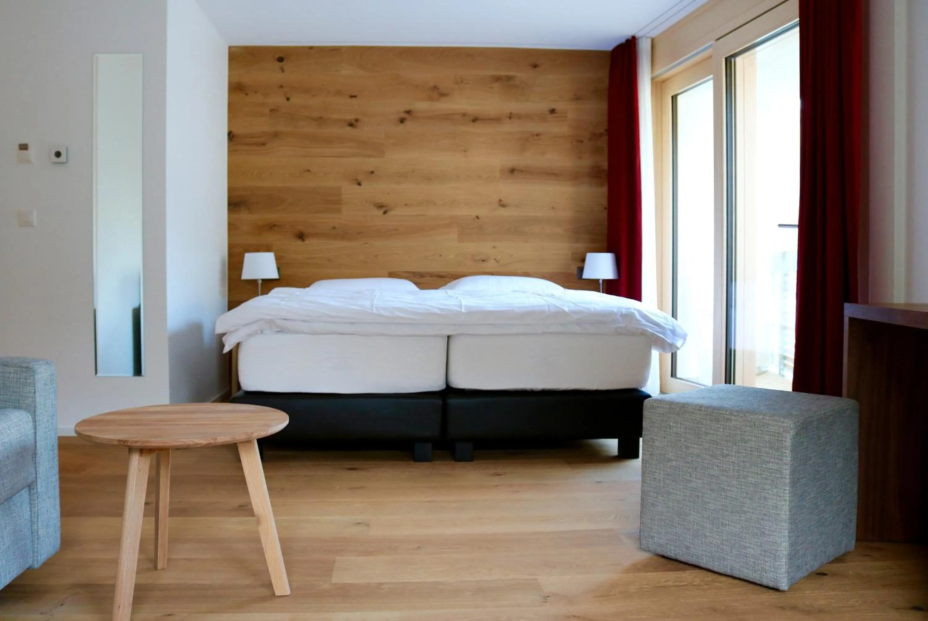 Bed in Guarda Lodge