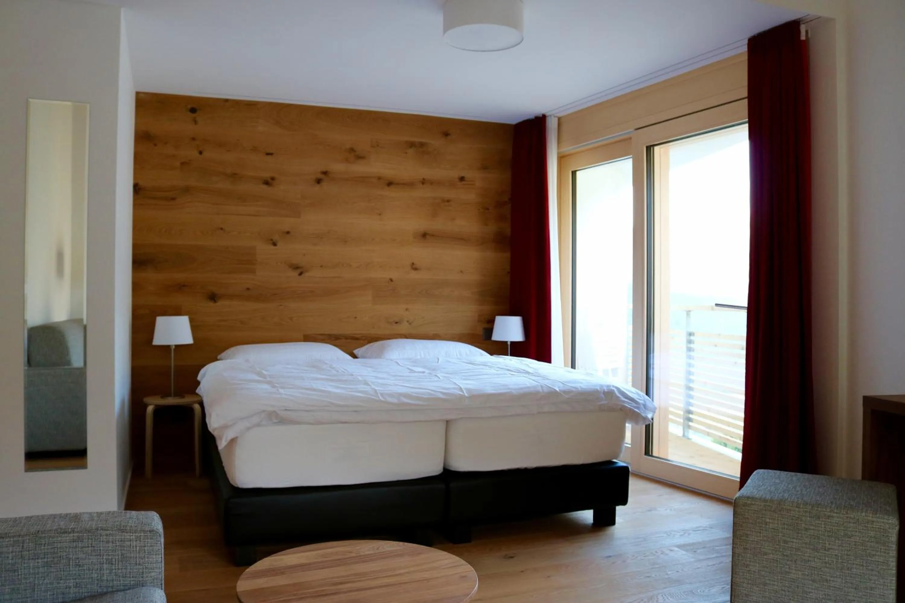 Bed in Guarda Lodge