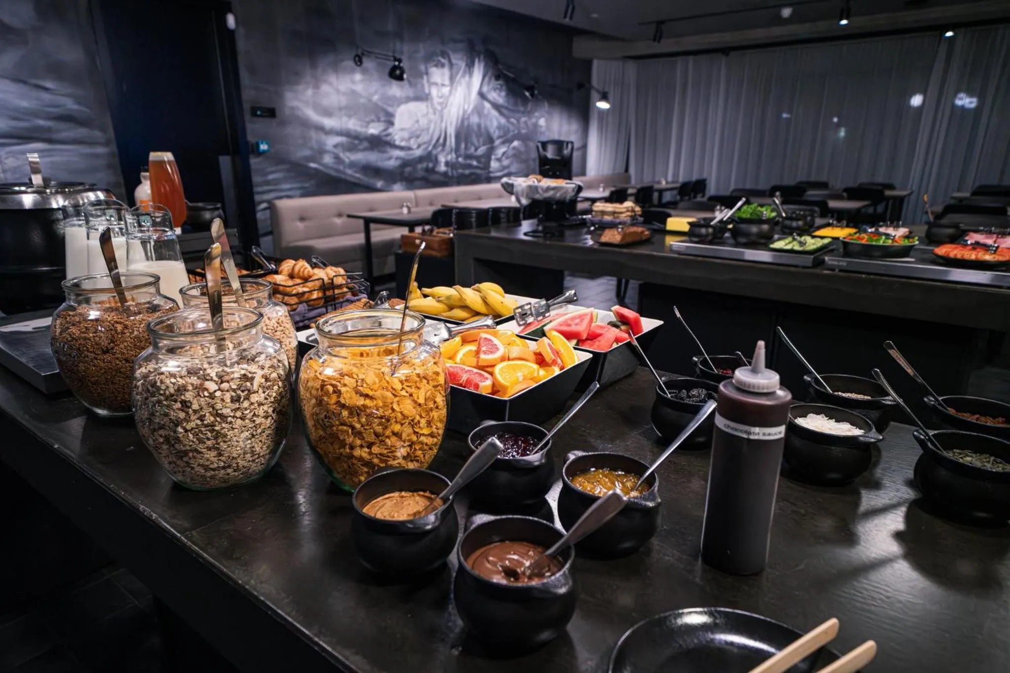 Buffet breakfast in Skuggi Hotel by Keahotels
