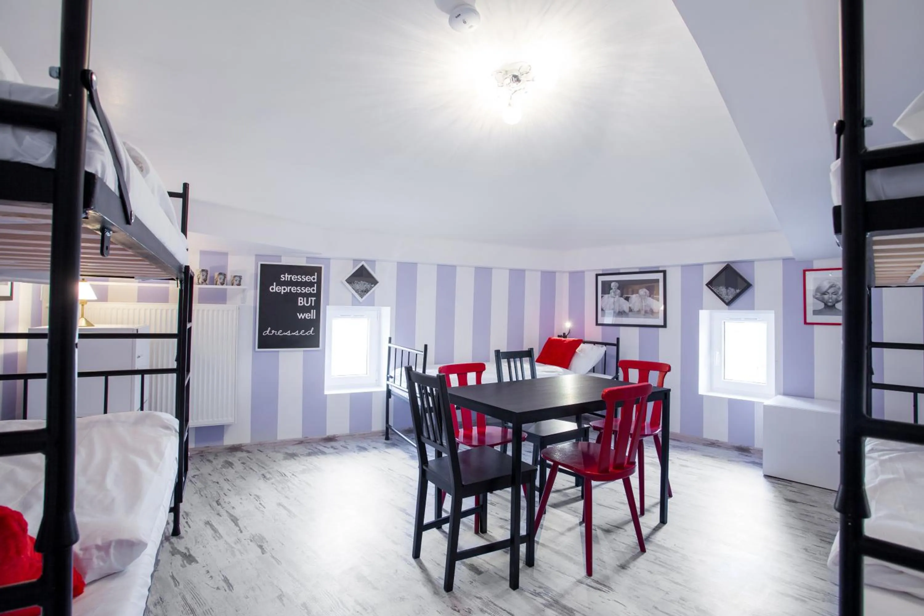 Photo of the whole room in AB Hostel