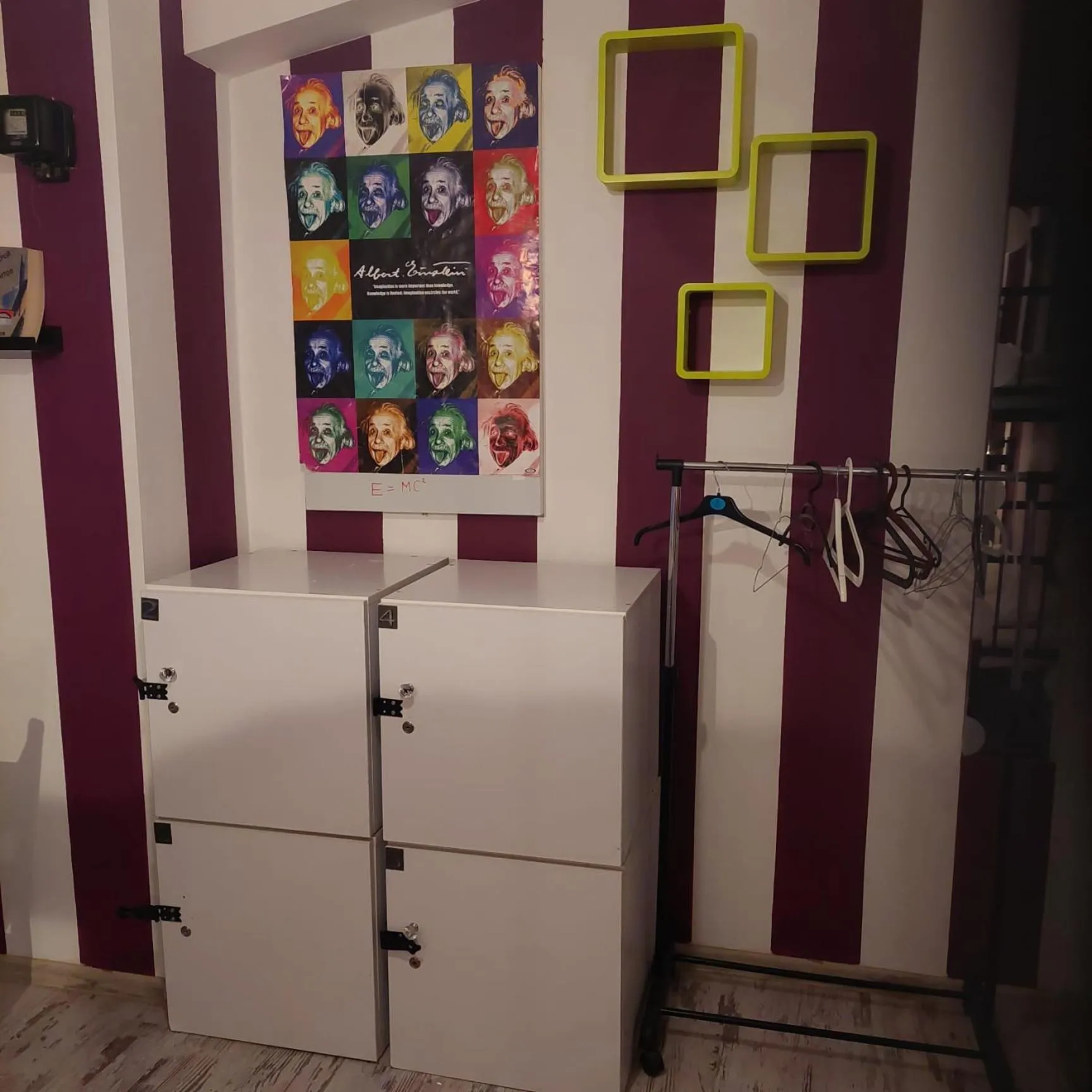 wardrobe in AB Hostel