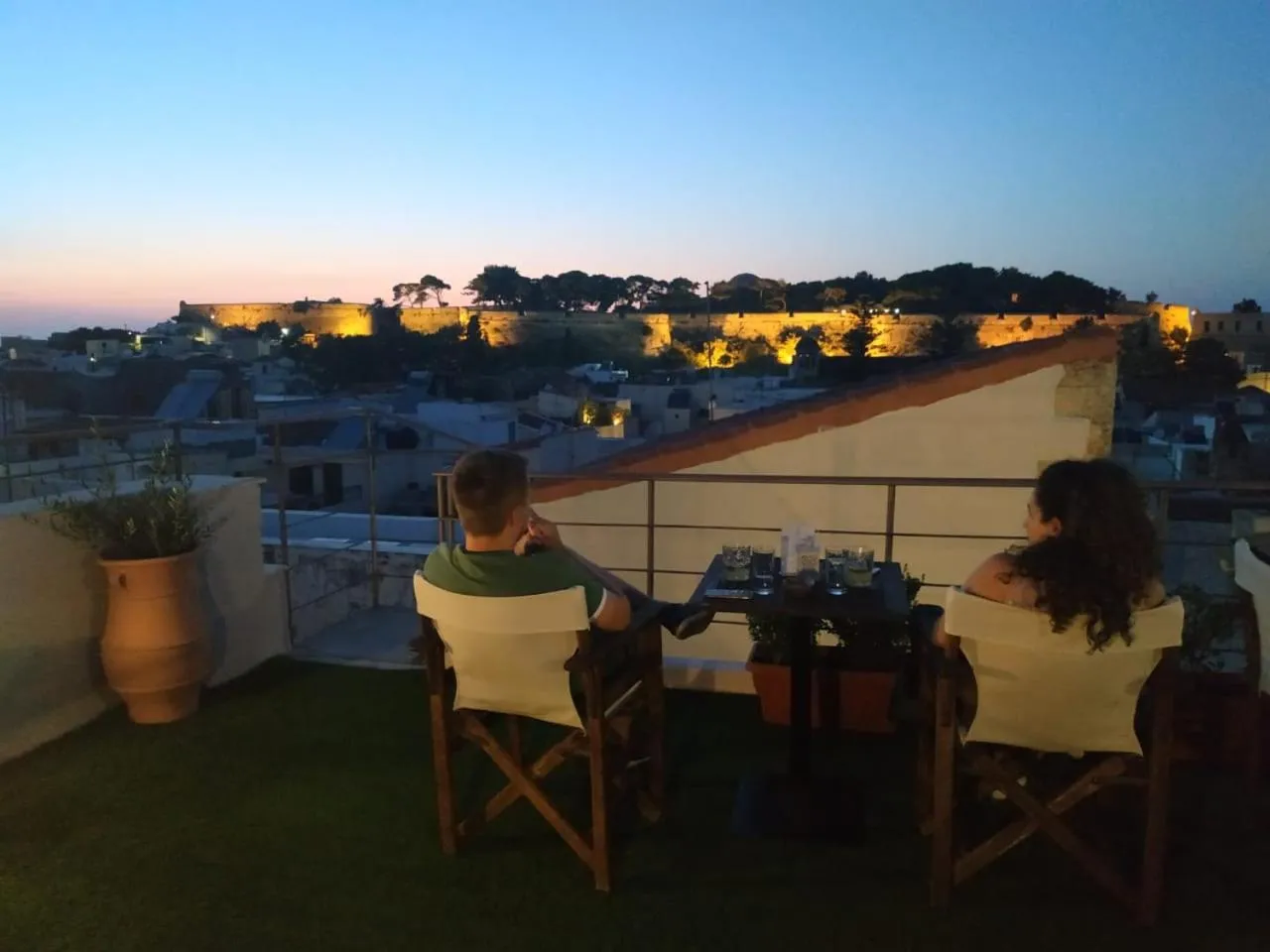 Balcony/Terrace in Archontiko Old Town Suites