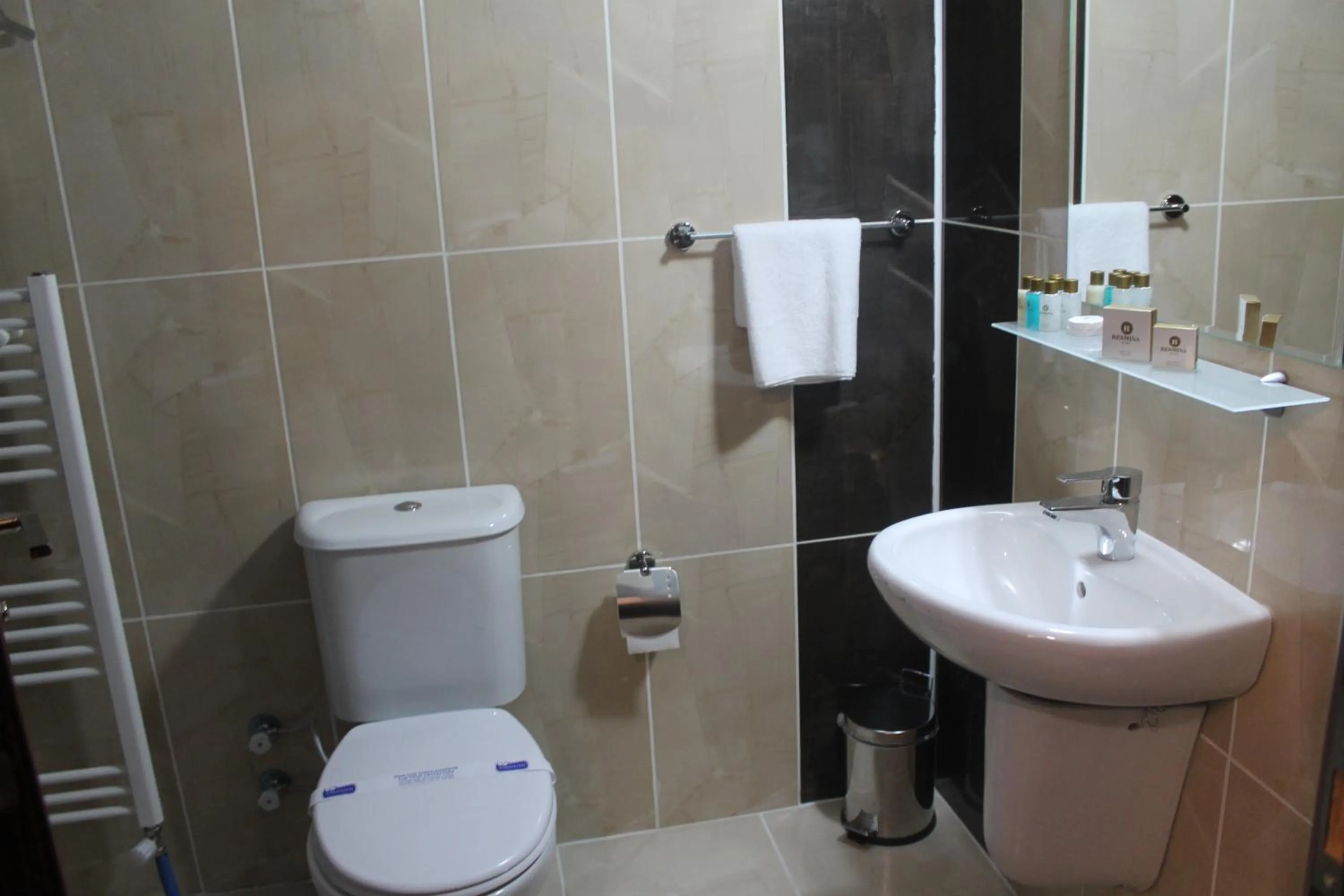 Bathroom in Resmina Hotel