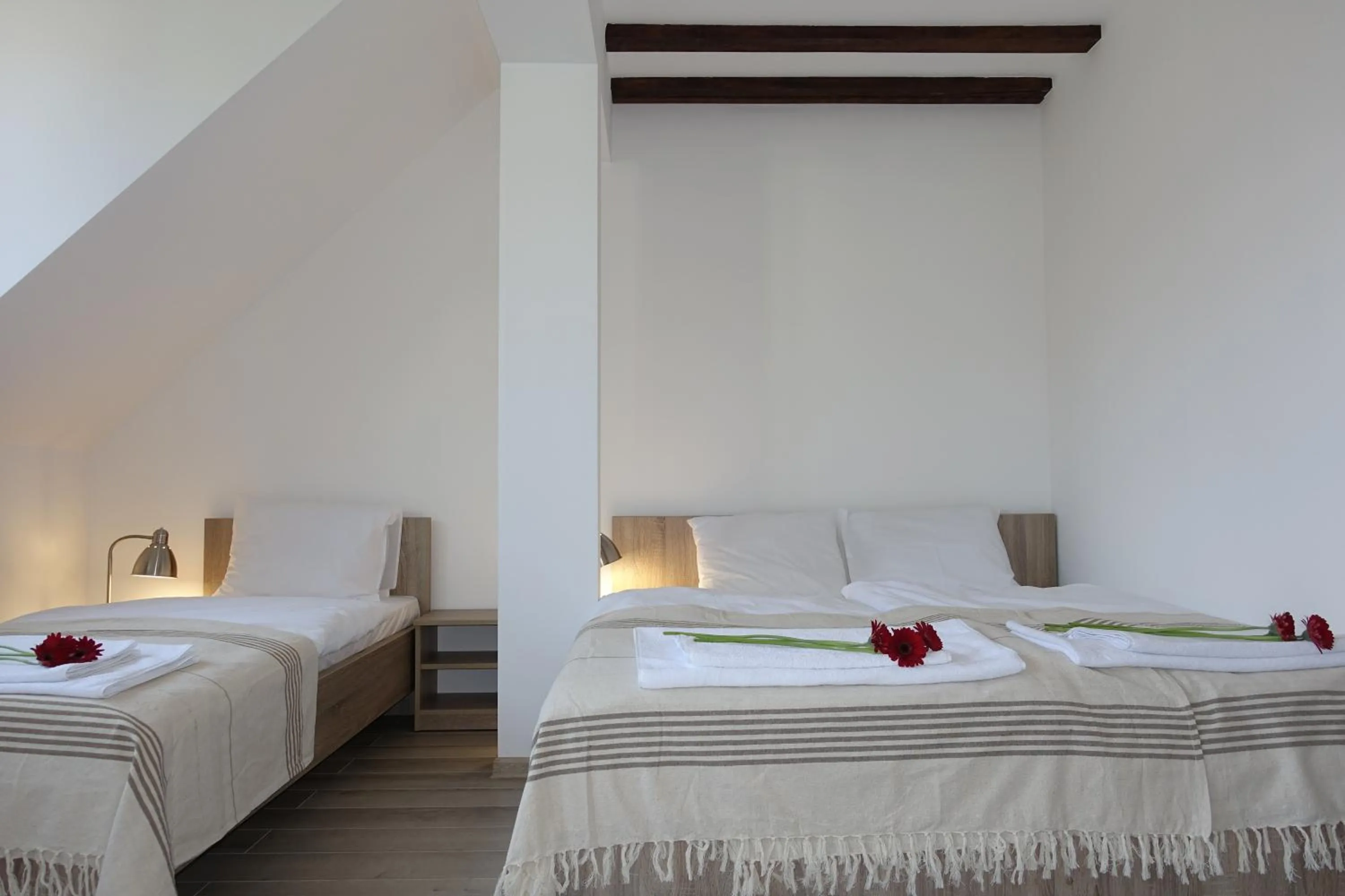 Bedroom, Bed in Apartamenty Zielony Dom