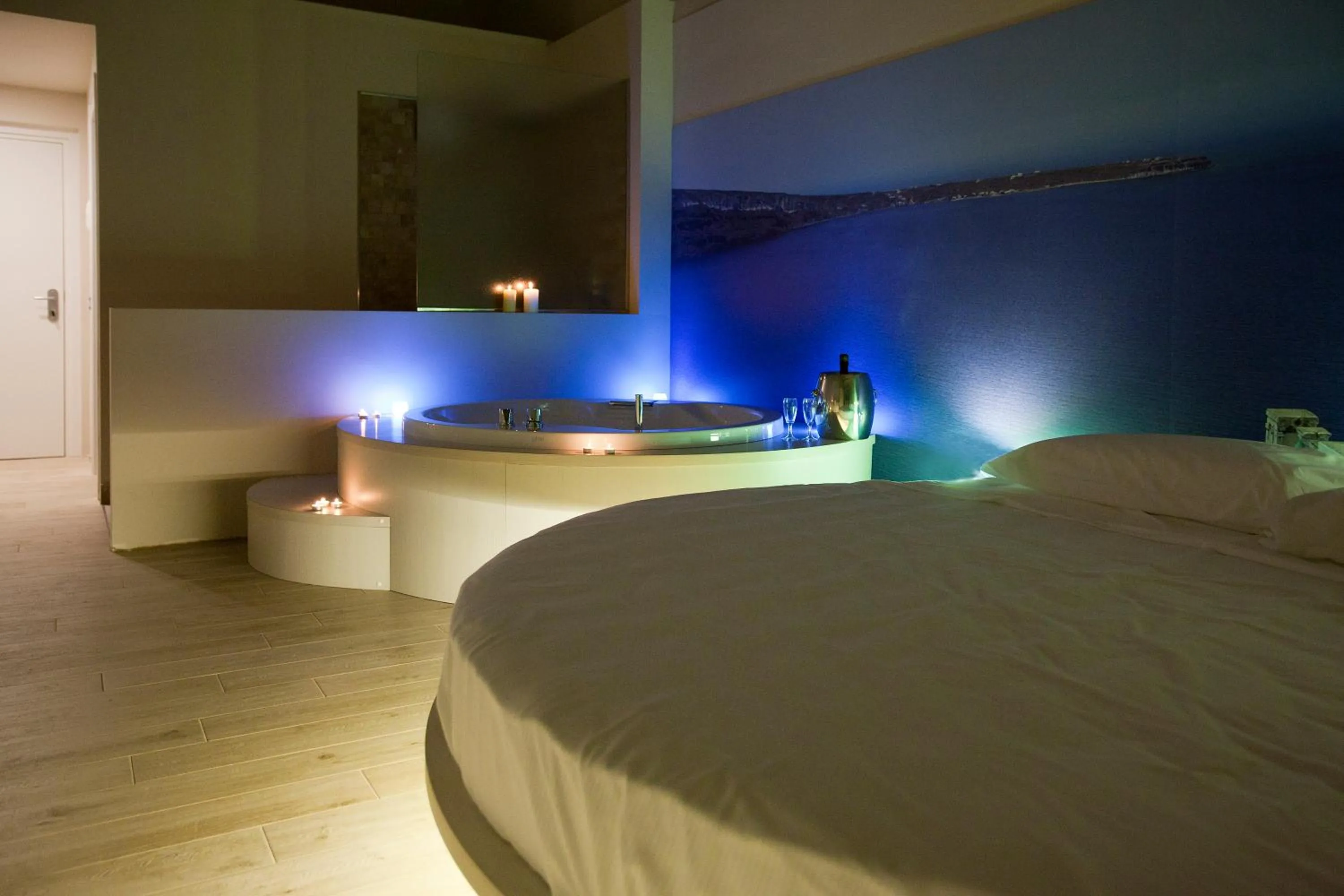 Bed in Hotel Seven Rooms