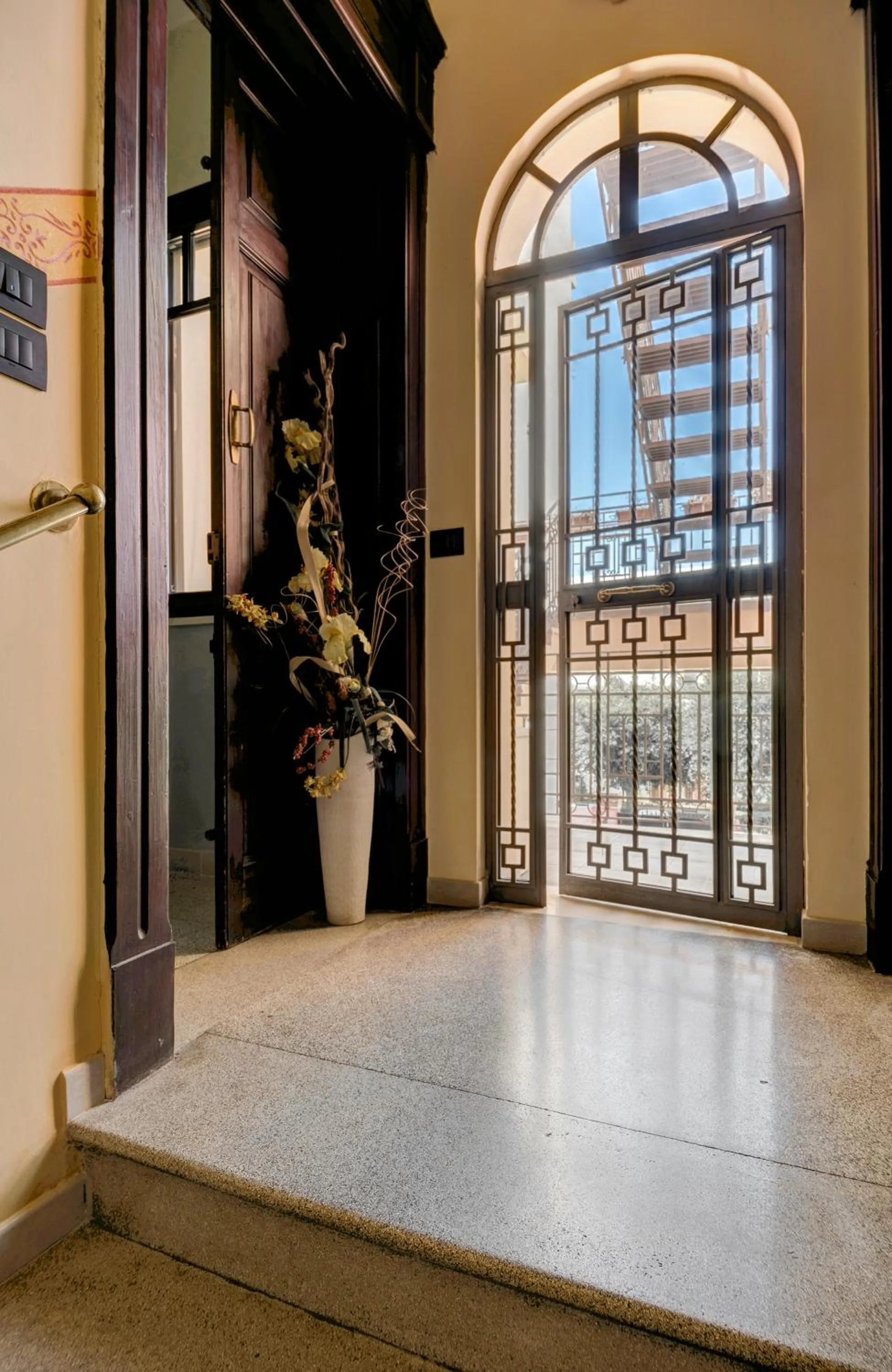 Decorative detail in Villa Lavinia