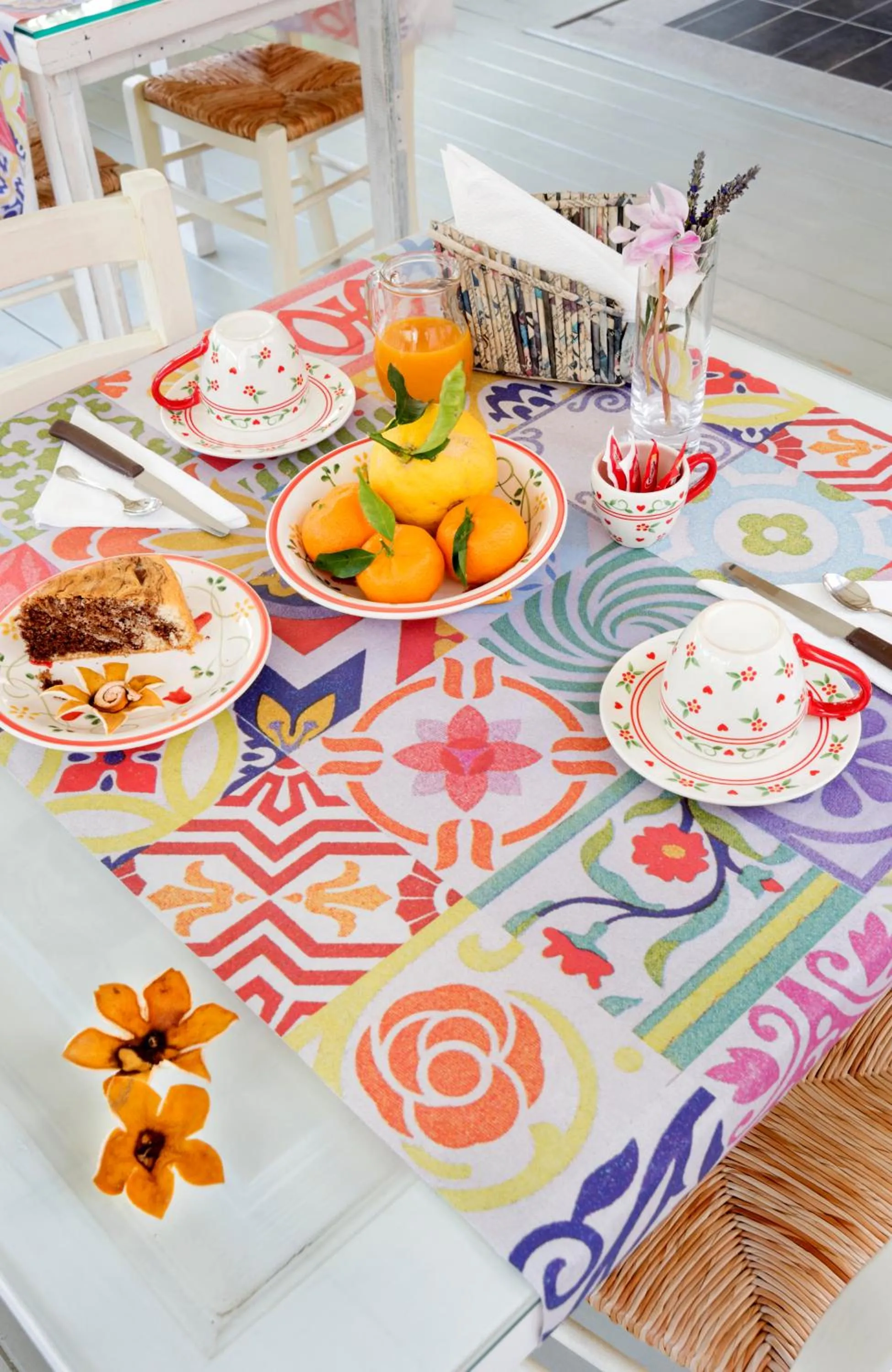 Food and drinks in Villa Lavinia