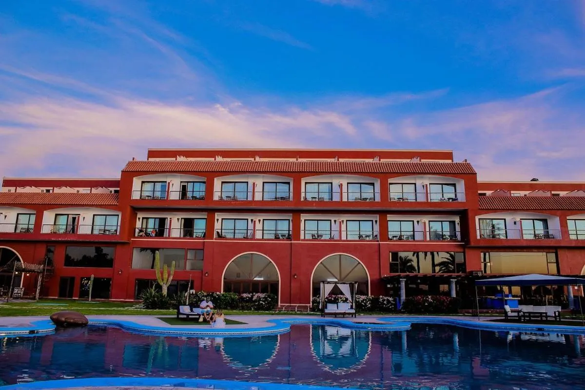 Property building in La Posada Hotel Boutique