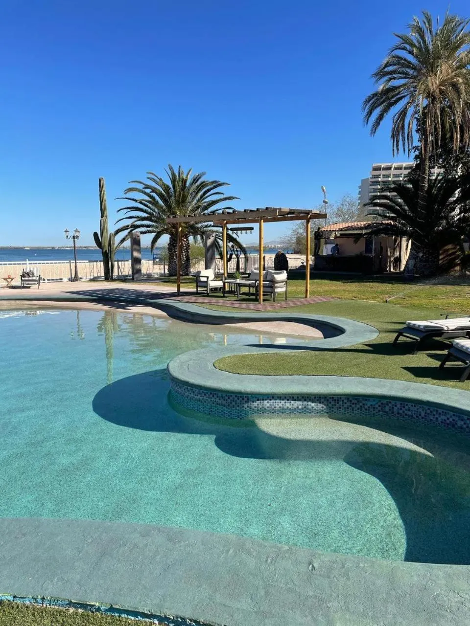 Swimming pool in La Posada Hotel Boutique