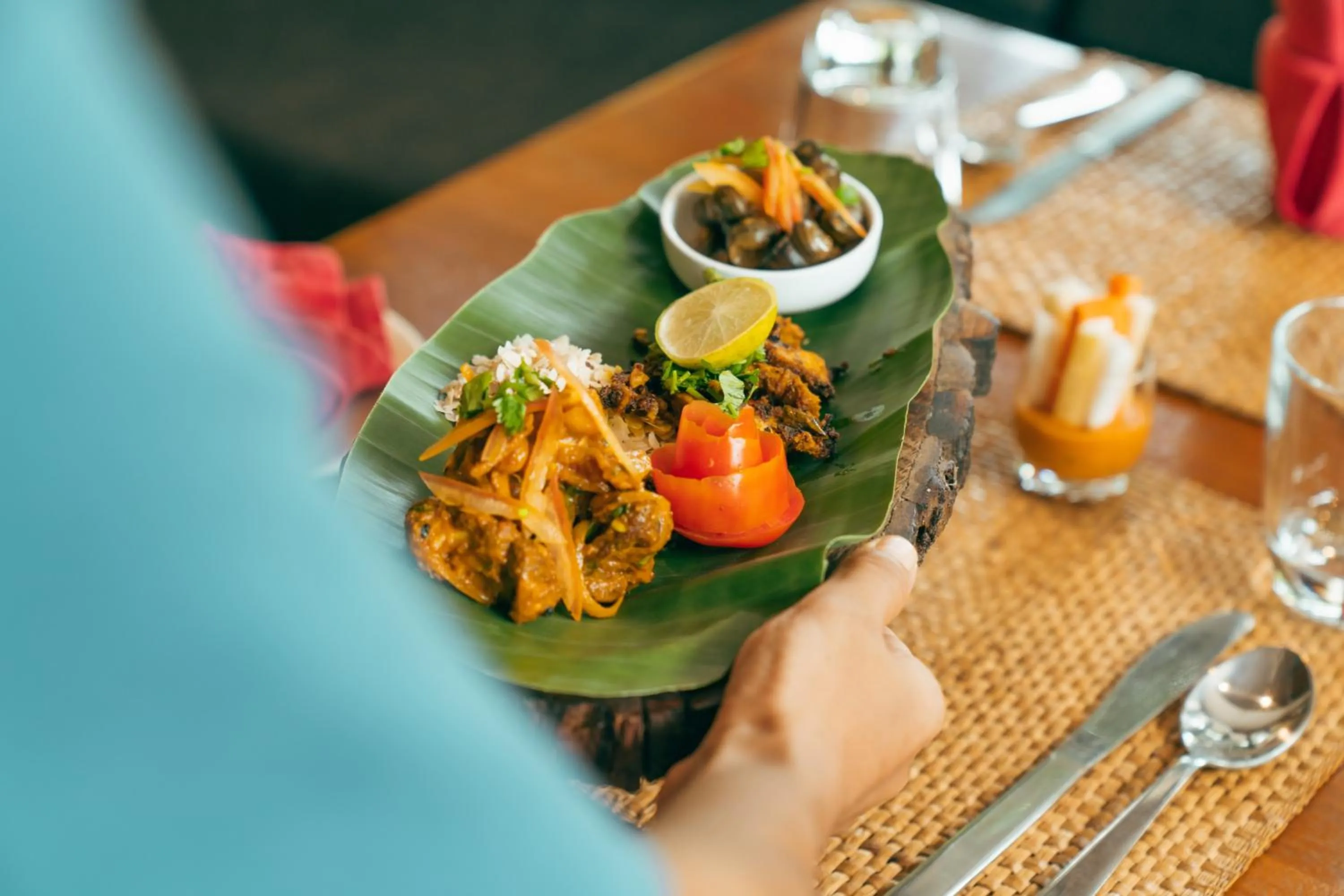Food close-up in Kasara Chitwan