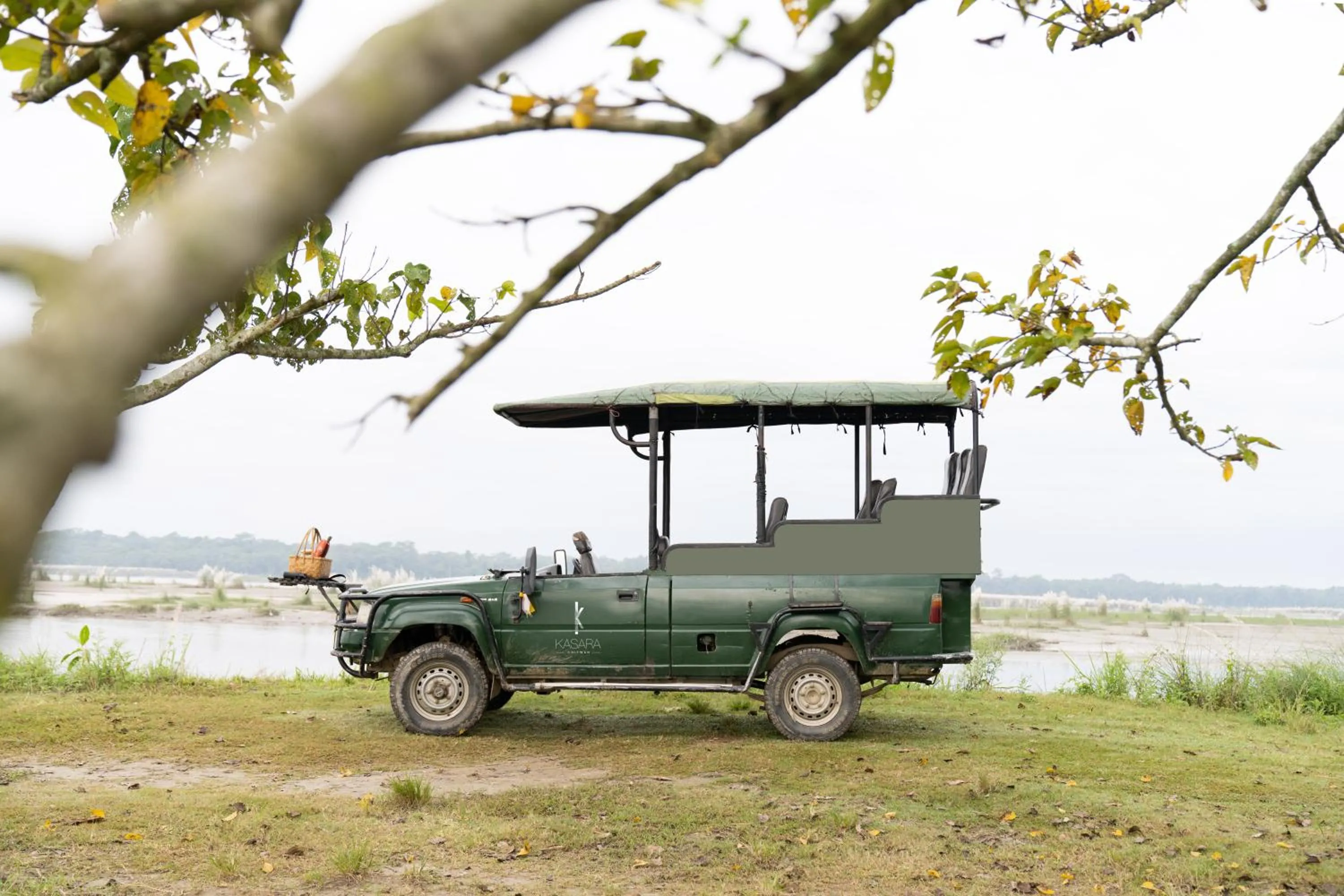 Natural landscape in Kasara Chitwan