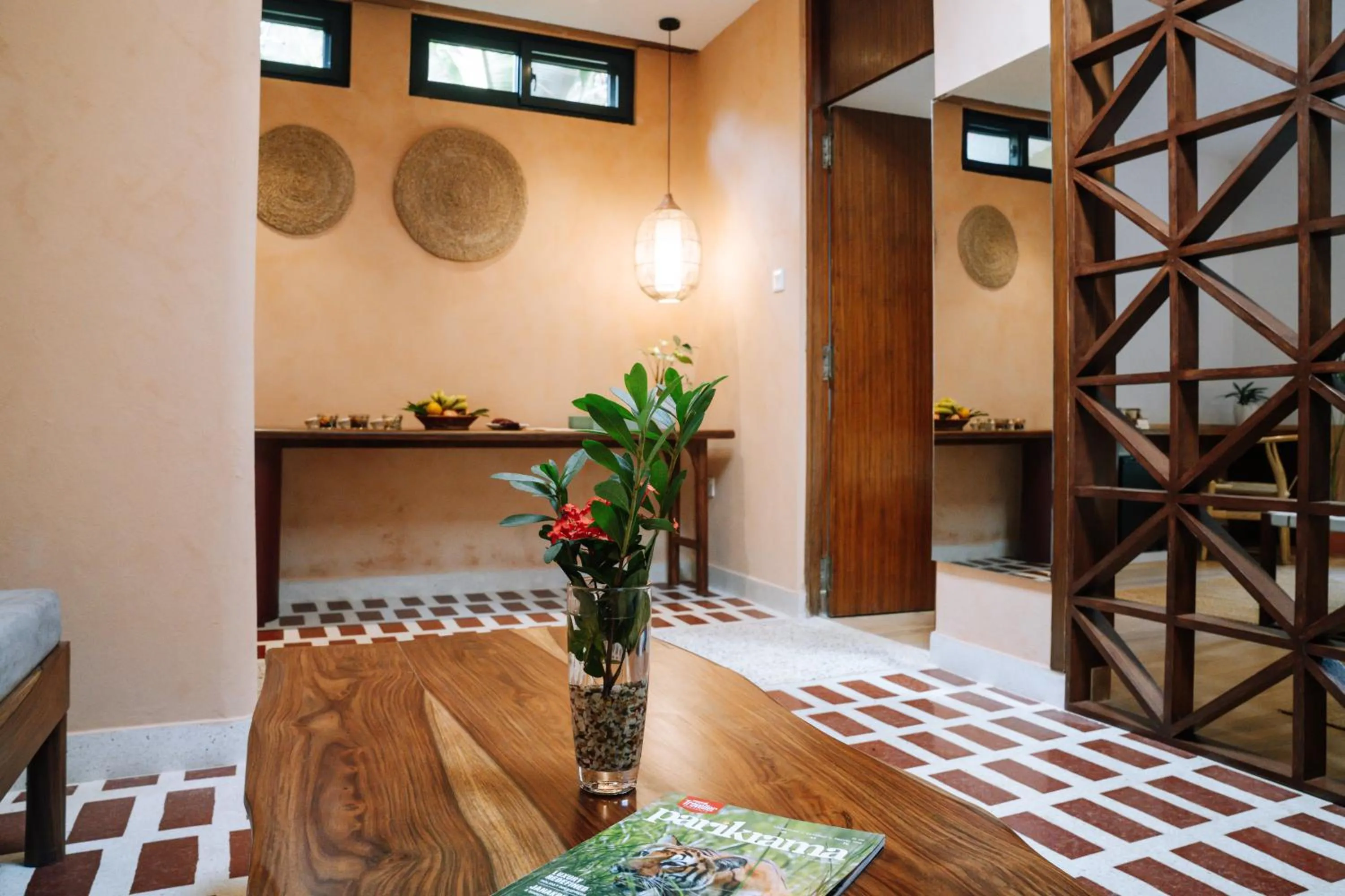 Seating area in Kasara Chitwan