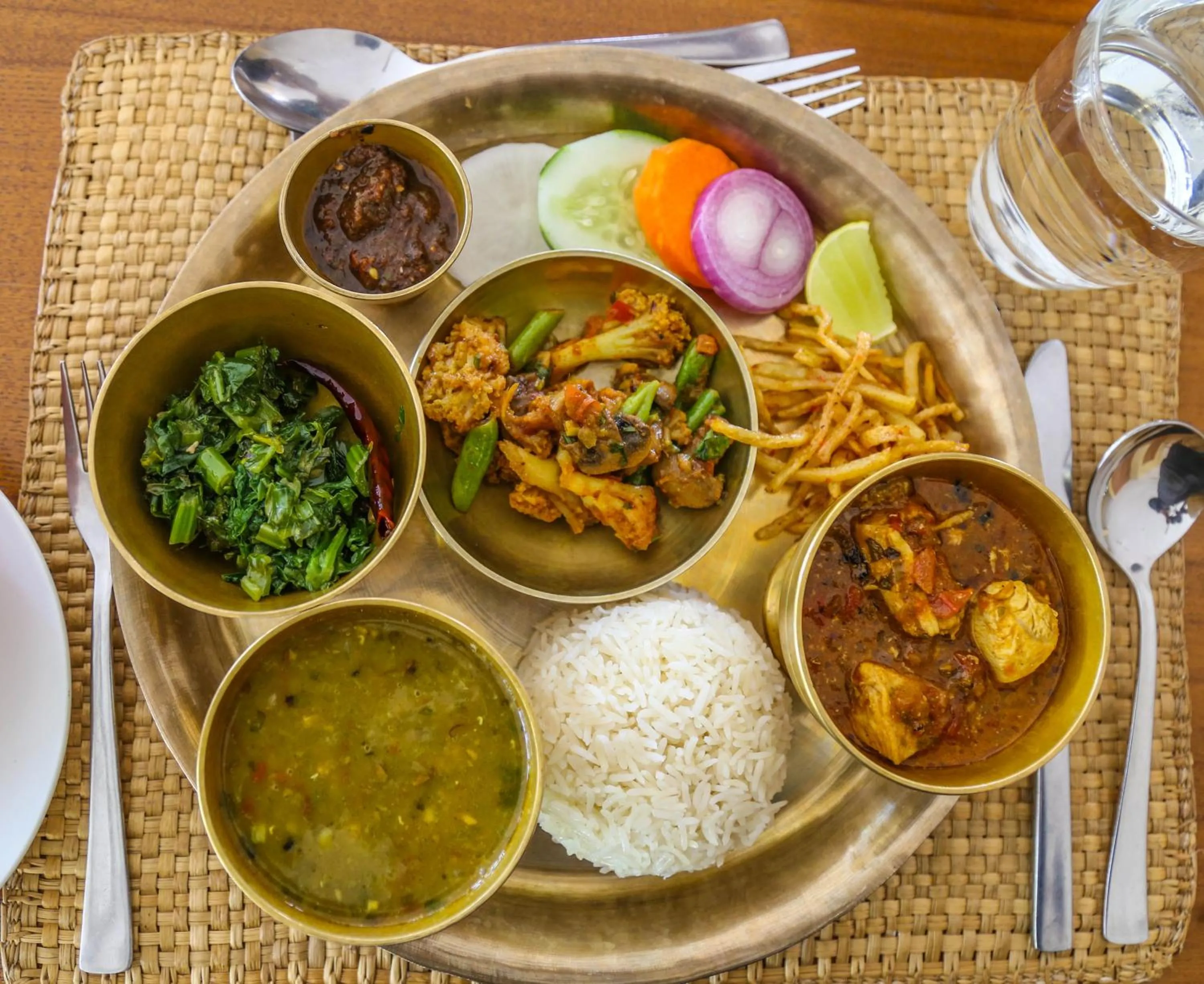 Food close-up in Kasara Chitwan