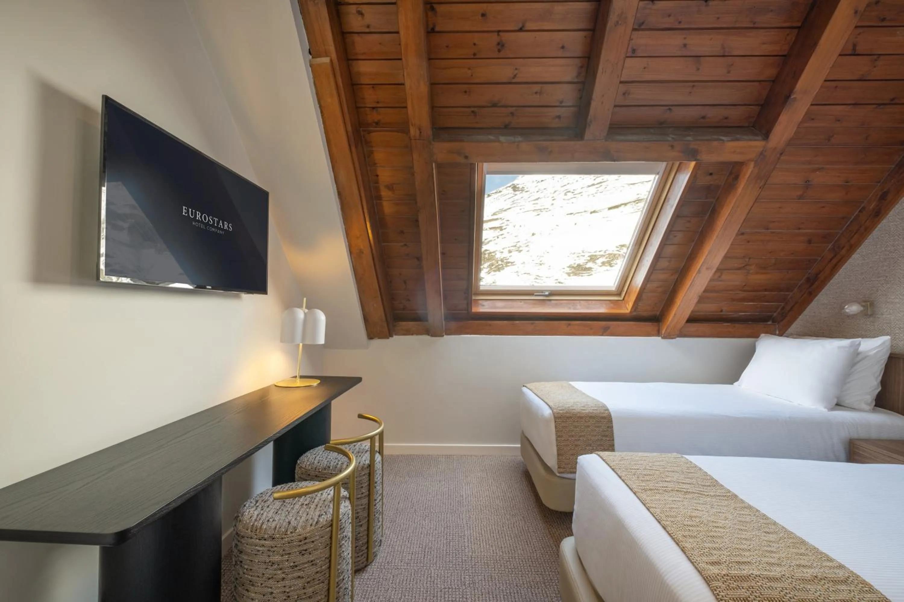 Bed in Eurostars La Pleta