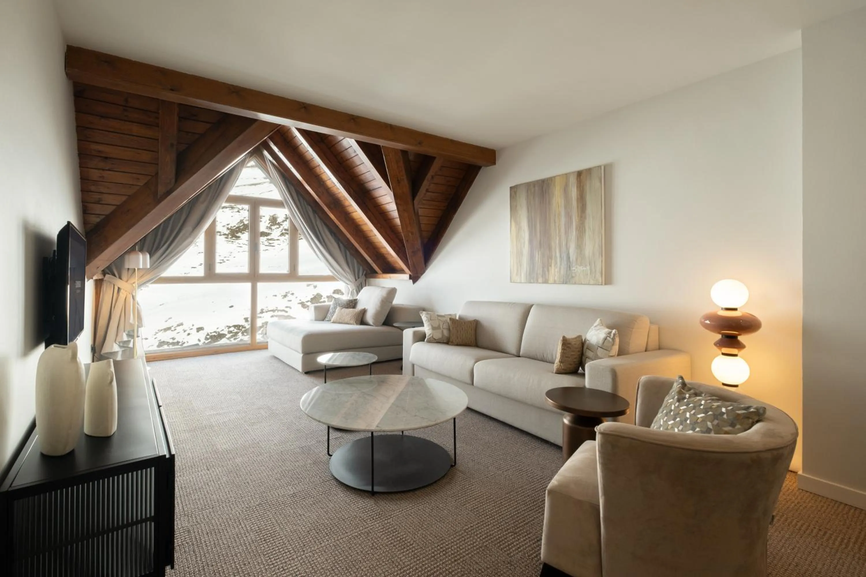 Living room in Eurostars La Pleta