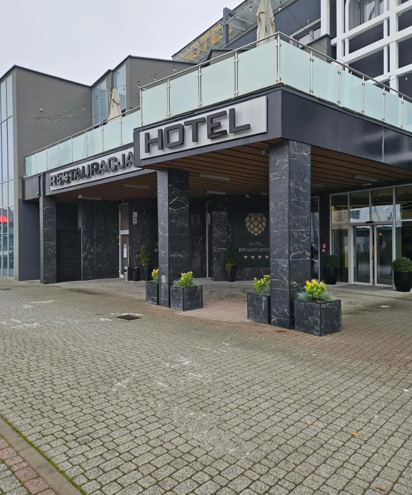 Property building in Park Hotel & Restauracja Browar Brzeg