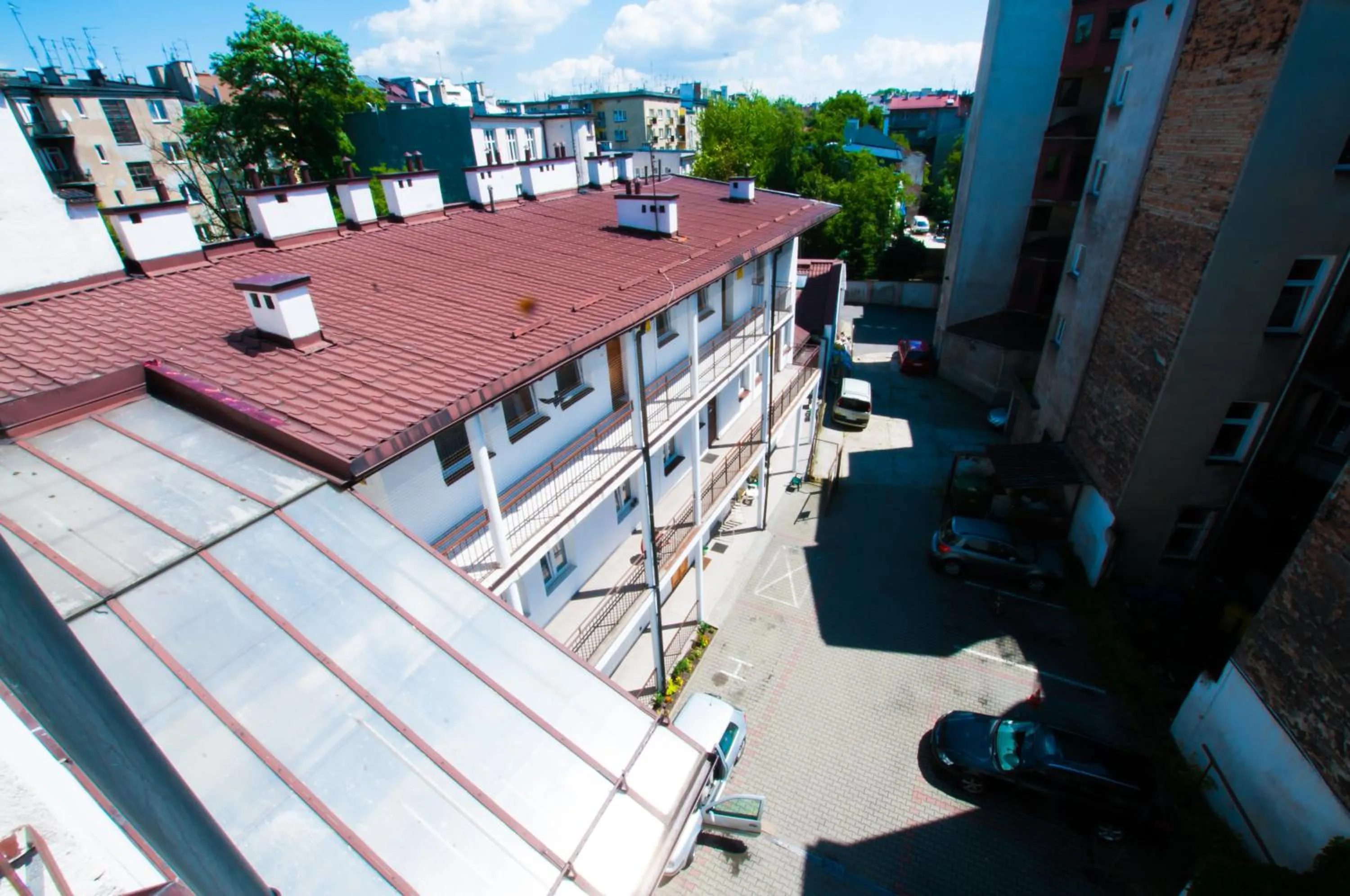 Balcony/Terrace in Red Carpet Hostel